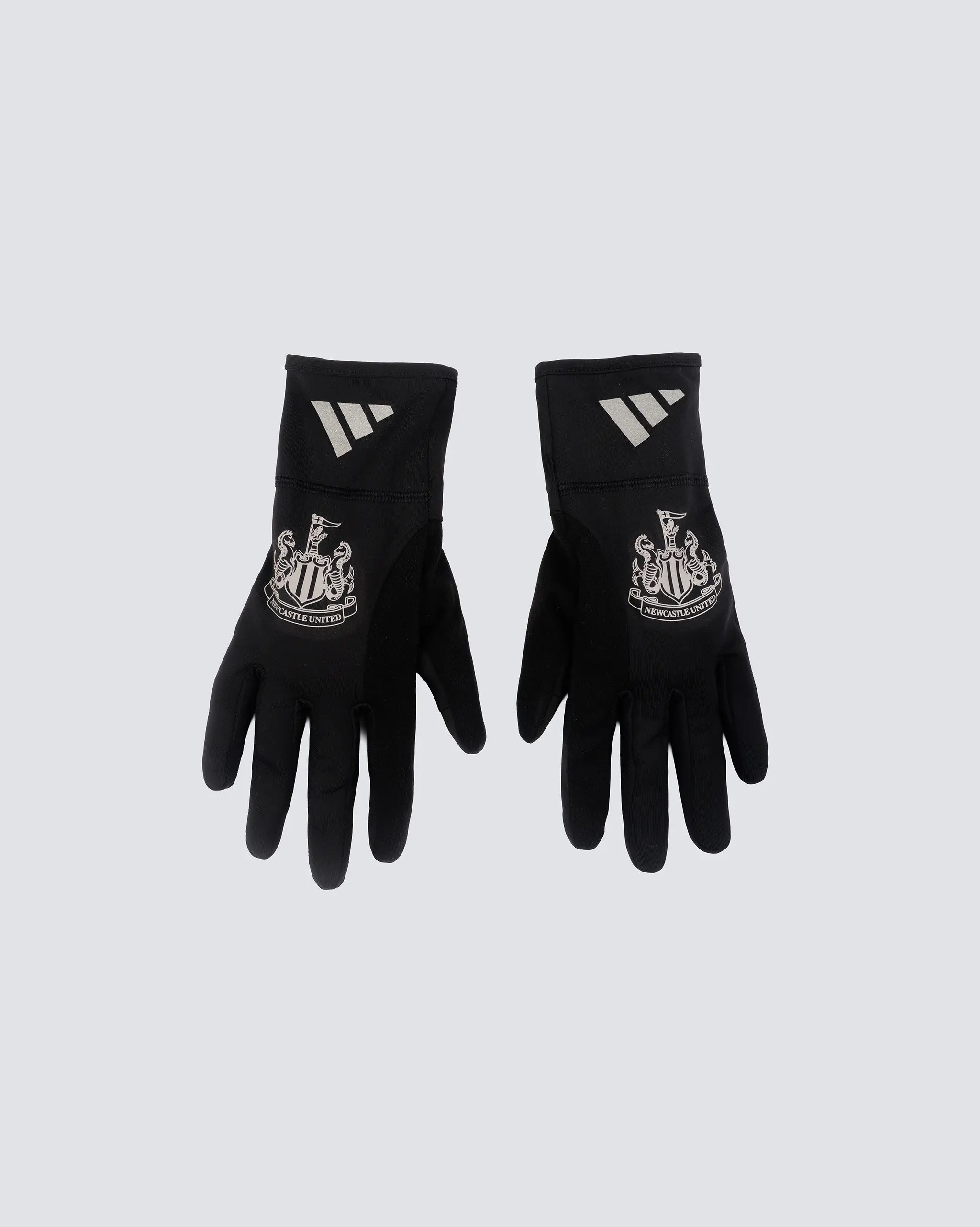 Newcastle United Adidas Men's Black Gloves