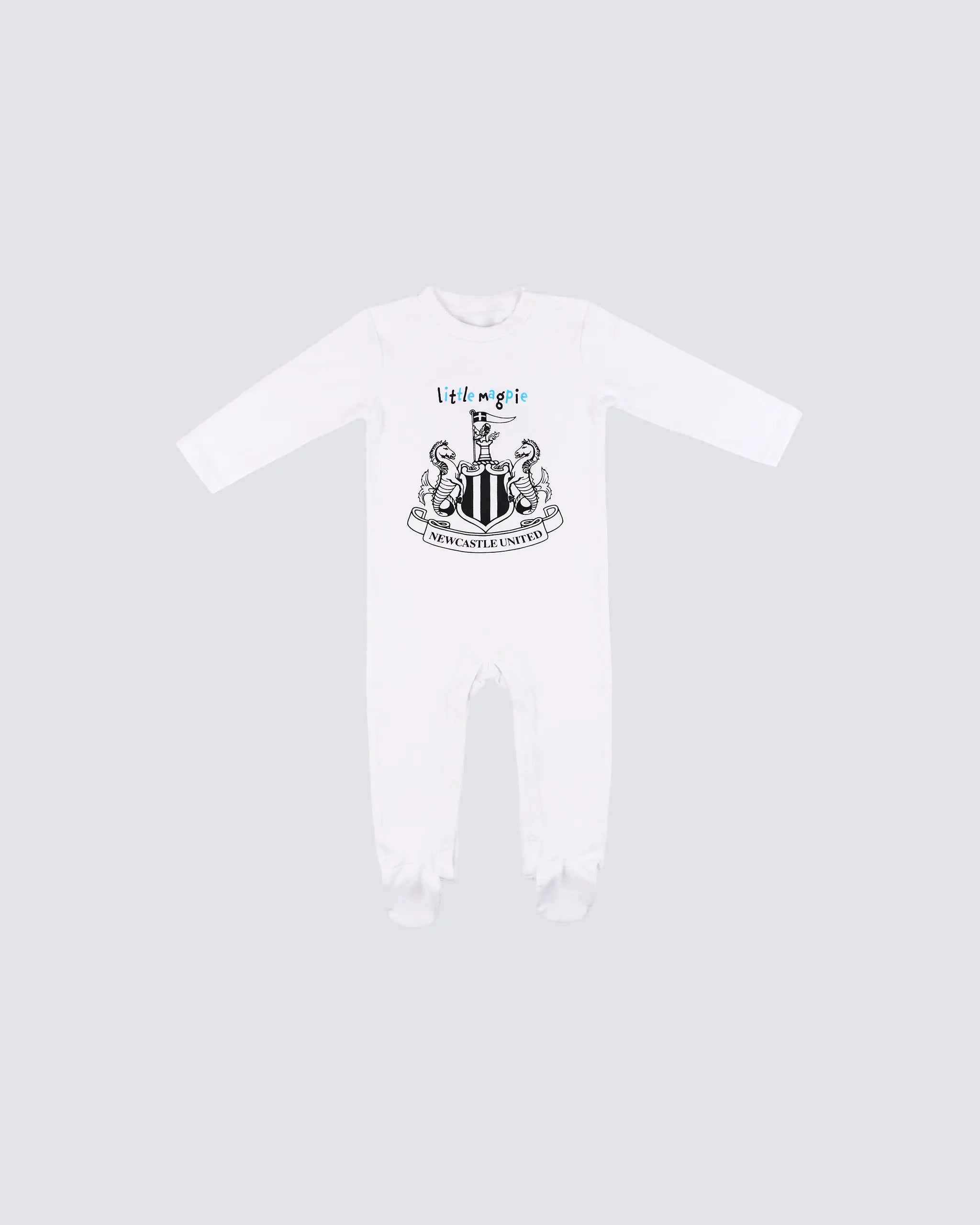 Newcastle United Infant's Little Magpie Sleep Suit