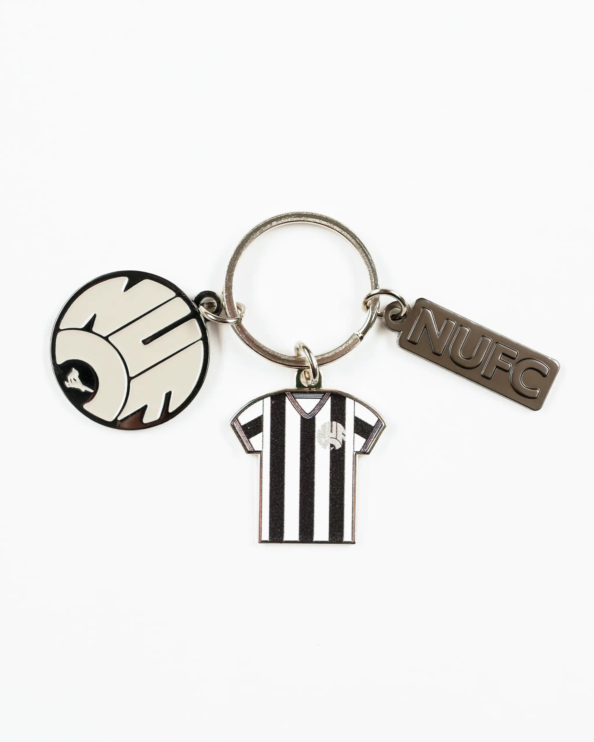 Newcastle United Retro Charm Keyring