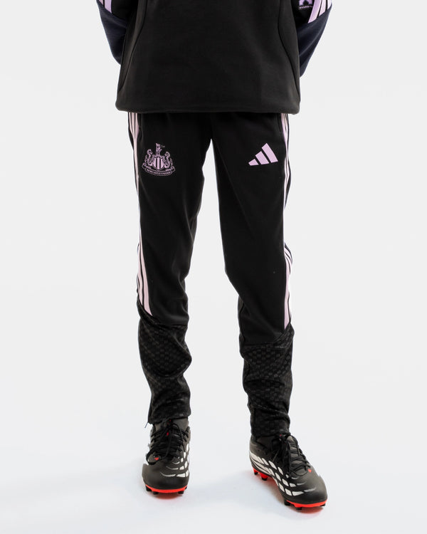 Newcastle United adidas Kids' 26/27 Players Range Black Trackpants