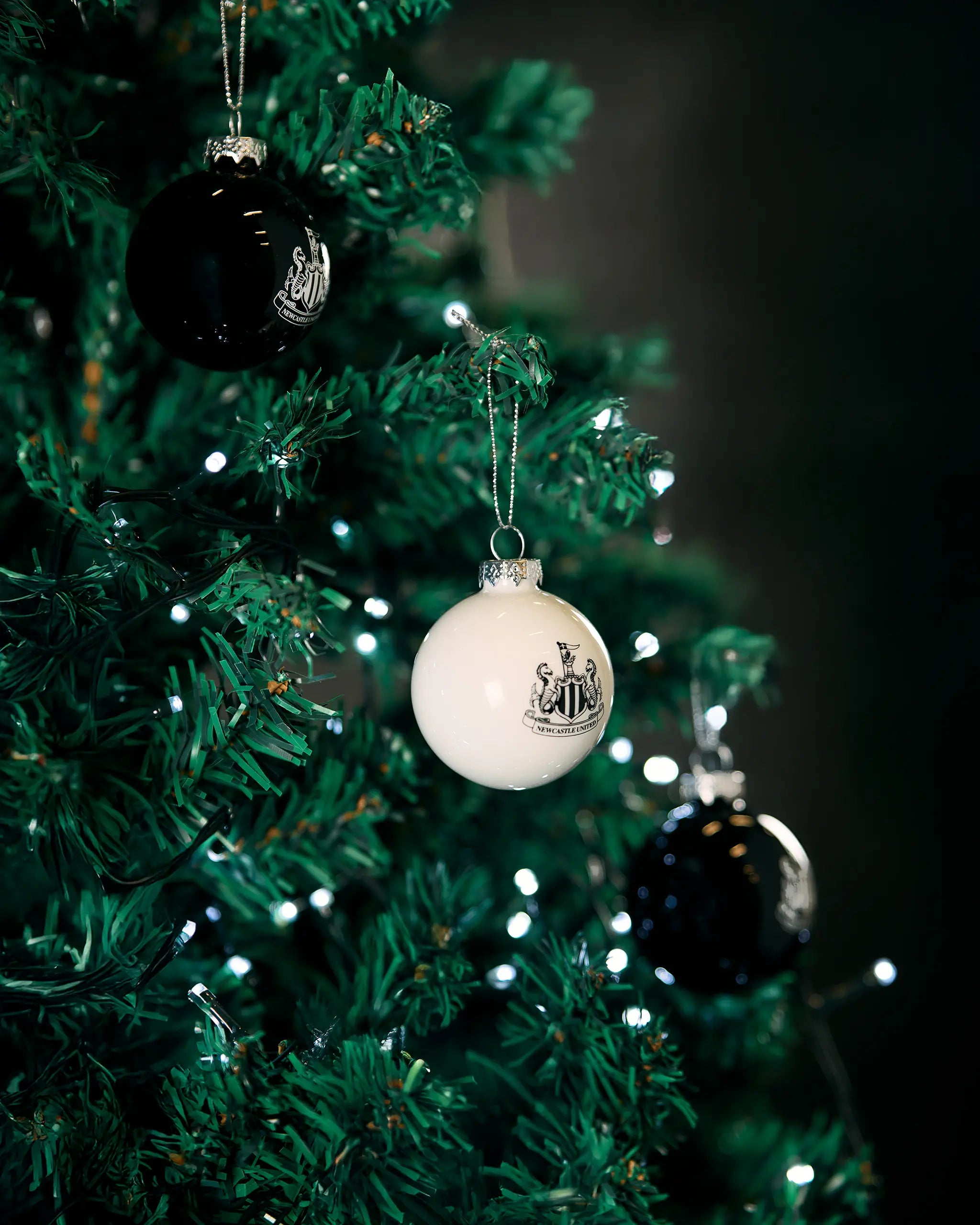 Newcastle United 3-Pack Christmas Baubles