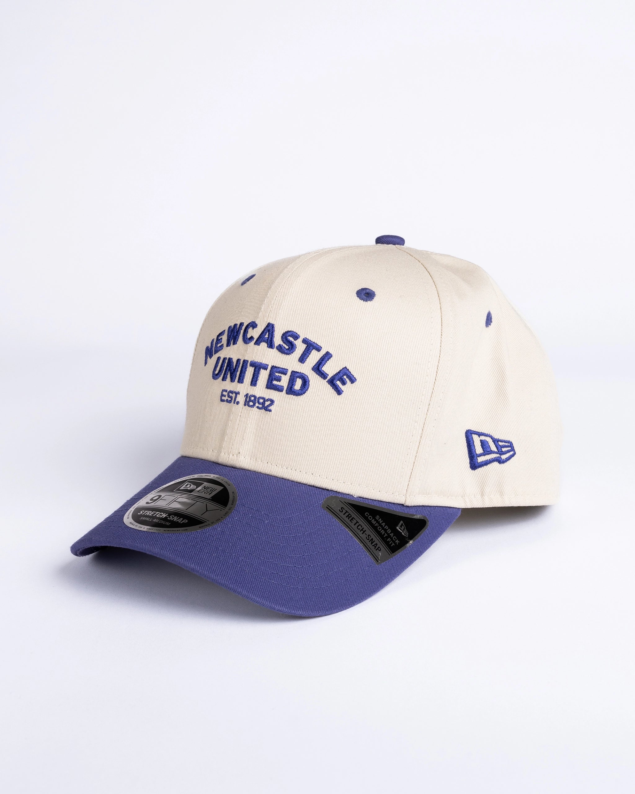 Newcastle United New Era Contrast Visor 9FIFTY Stretch Snap Adjustable Cap