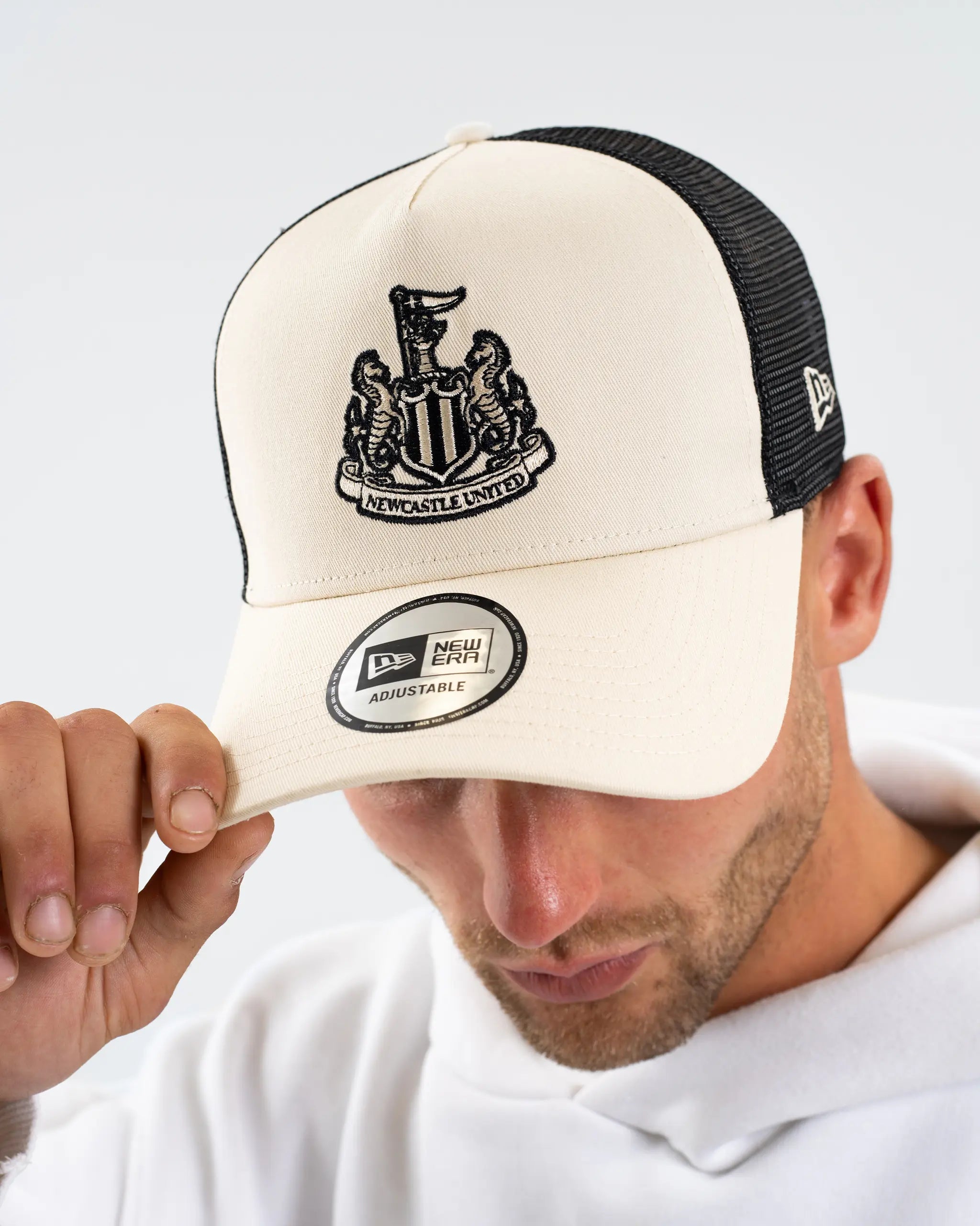 Newcastle United Autumn 2025 Off White EF TRUCKER Cap