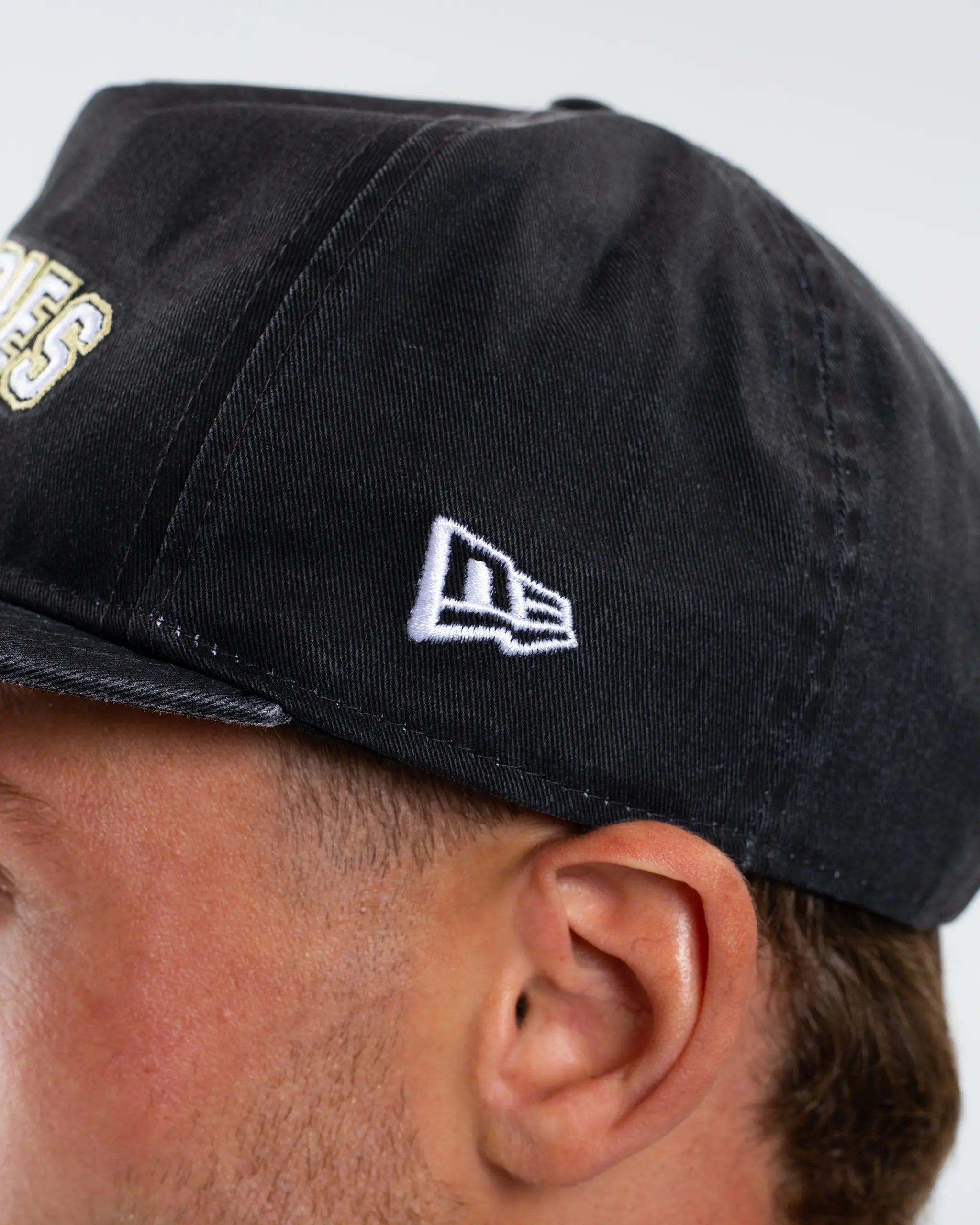 Newcastle United New Era Black Italian Washed 19TWENTY Cap