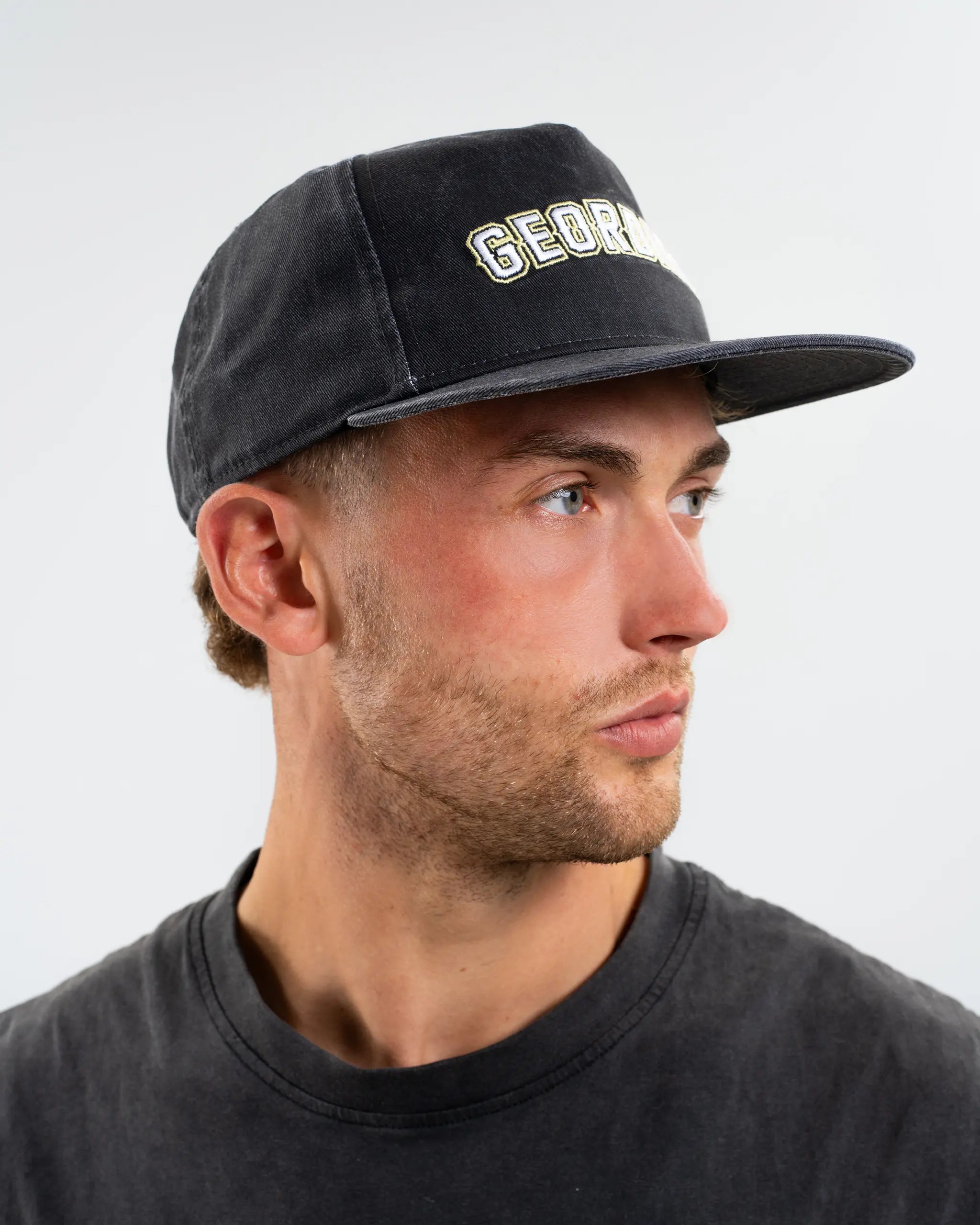 Newcastle United New Era Black Italian Washed 19TWENTY Cap