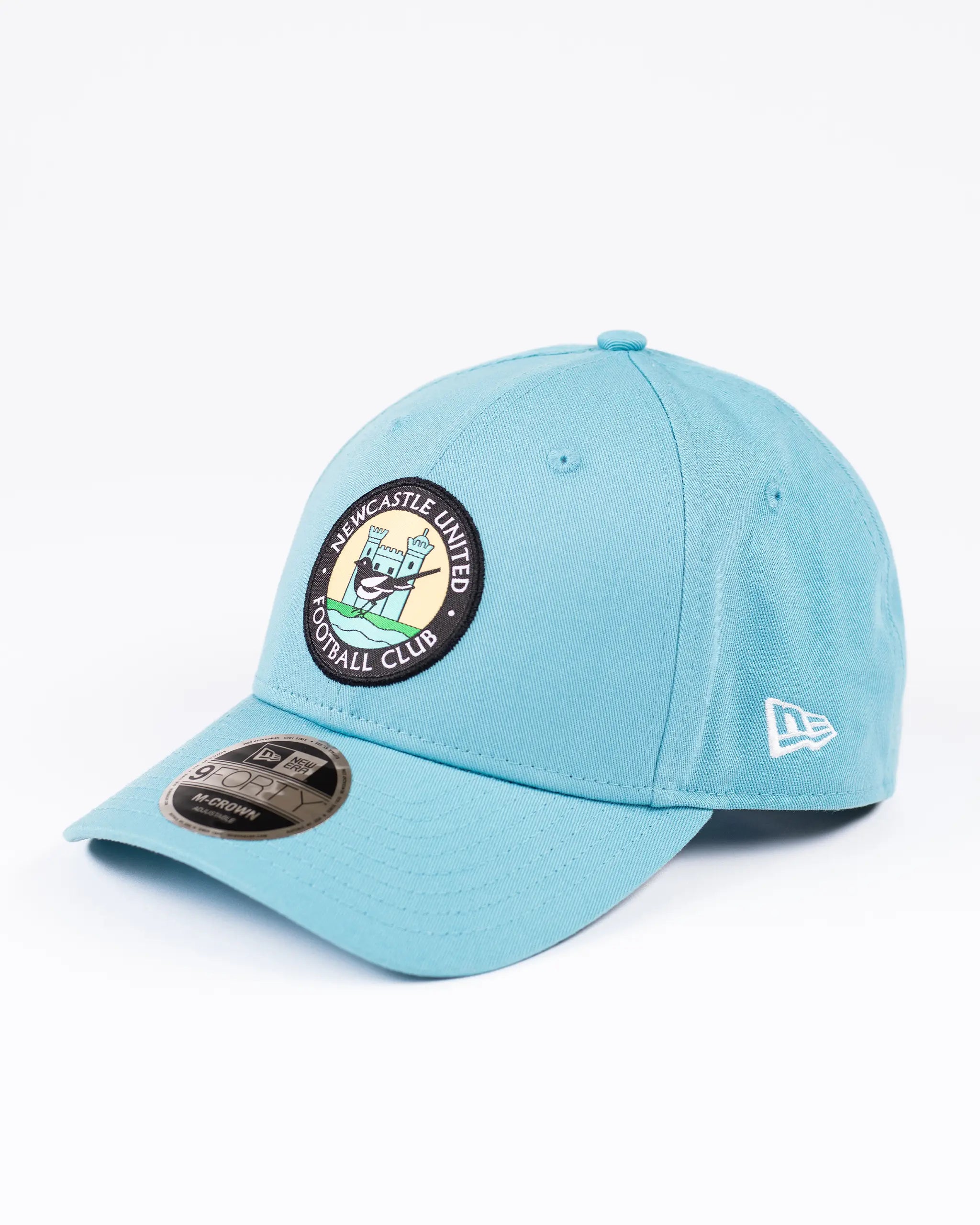 Newcastle United New Era Magpie Retro Crest Blue 9FORTY Cap