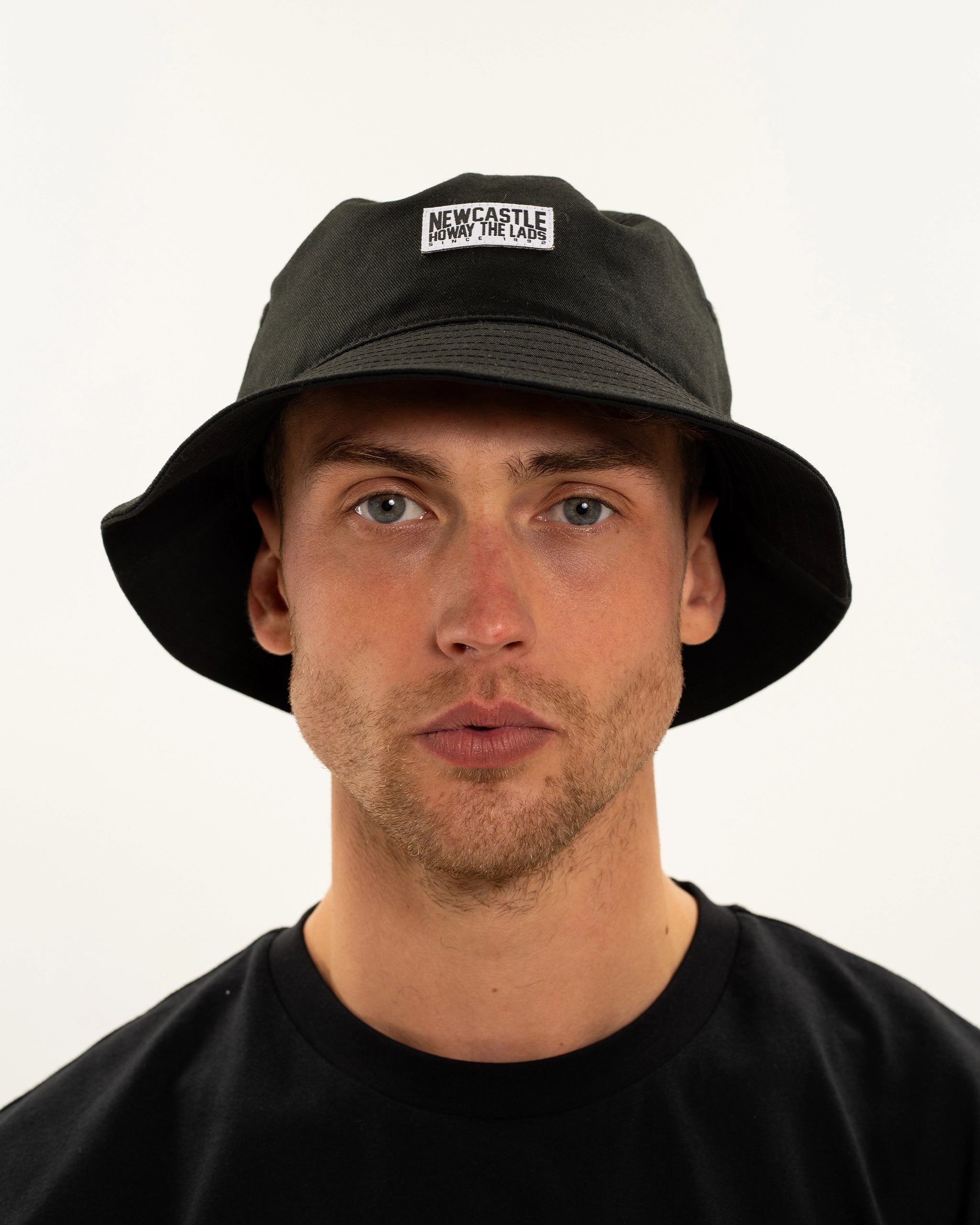 Newcastle United New Era Howay The Lads Black Bucket Hat