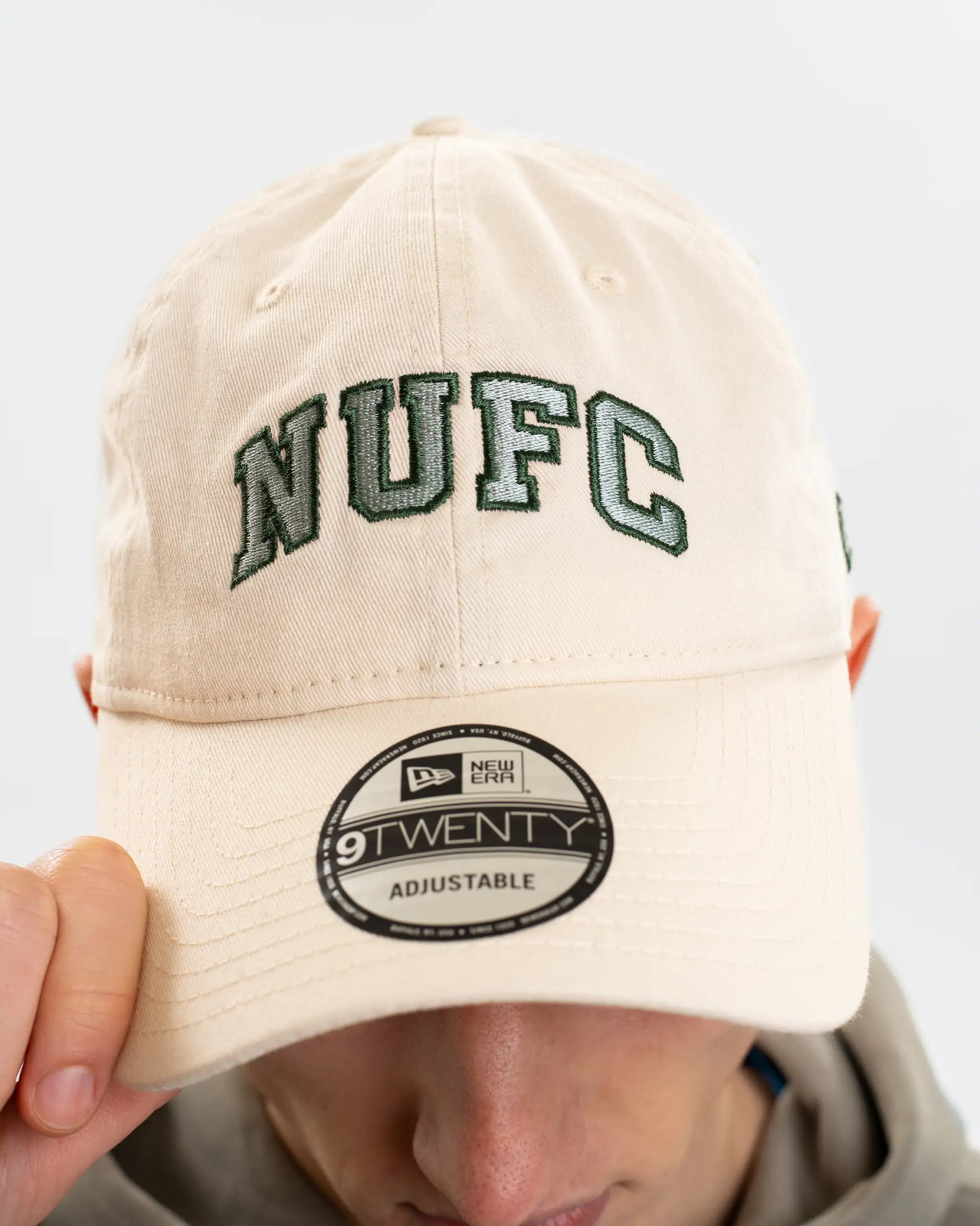 Newcastle United New Era Cream 9TWENTY Adjustable Cap