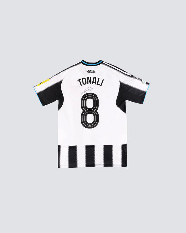 Newcastle United TONALI 25/26 Boxed Signed Home Shirt