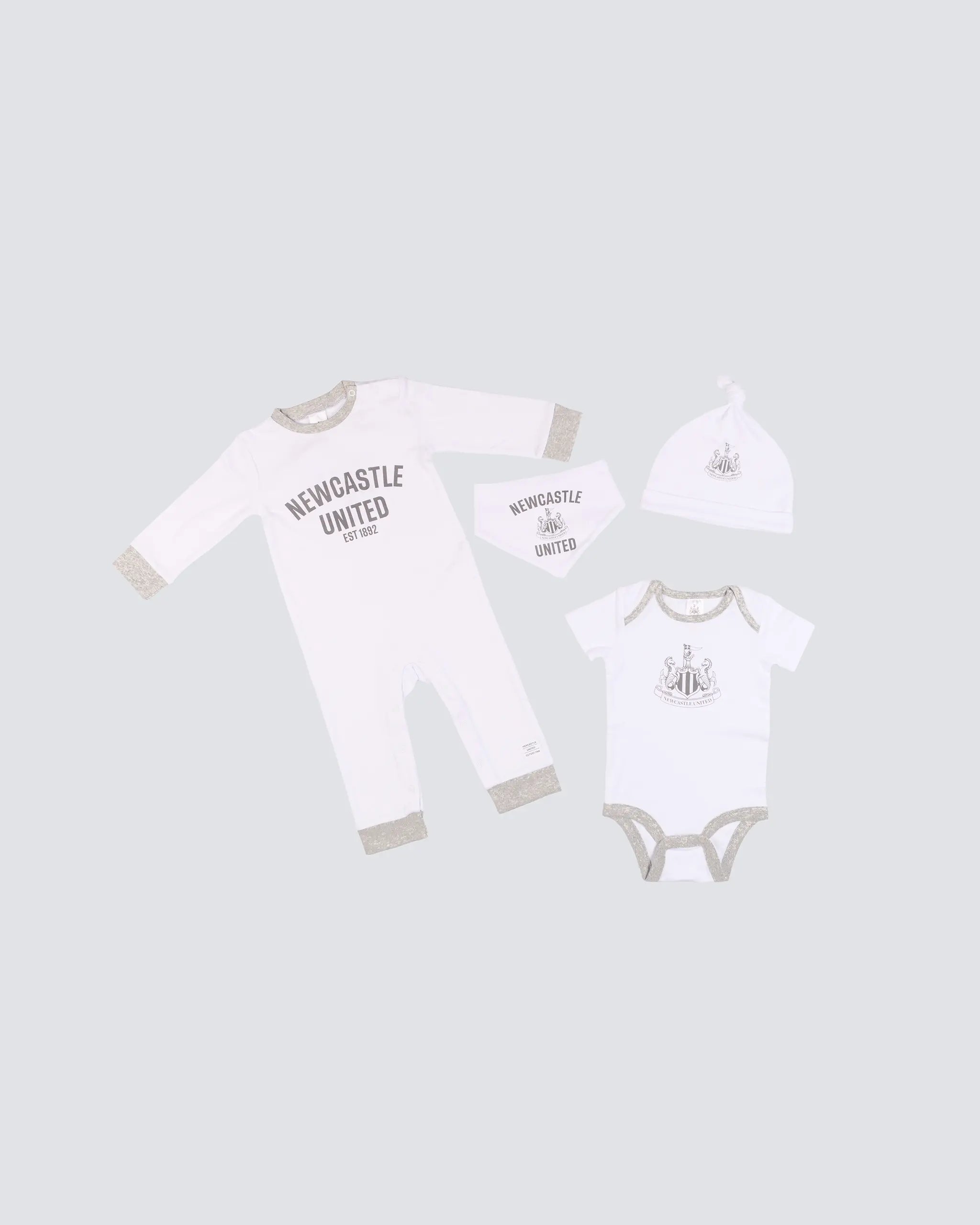 Newcastle United Infant's 4-Piece Sleep Suit Set