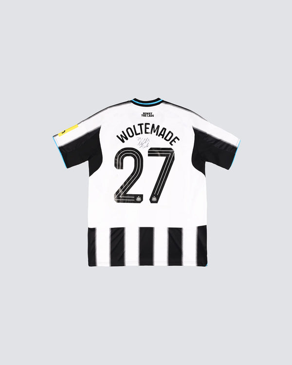 Newcastle United WOLTEMADE 25/26 Boxed Home Signed Shirt