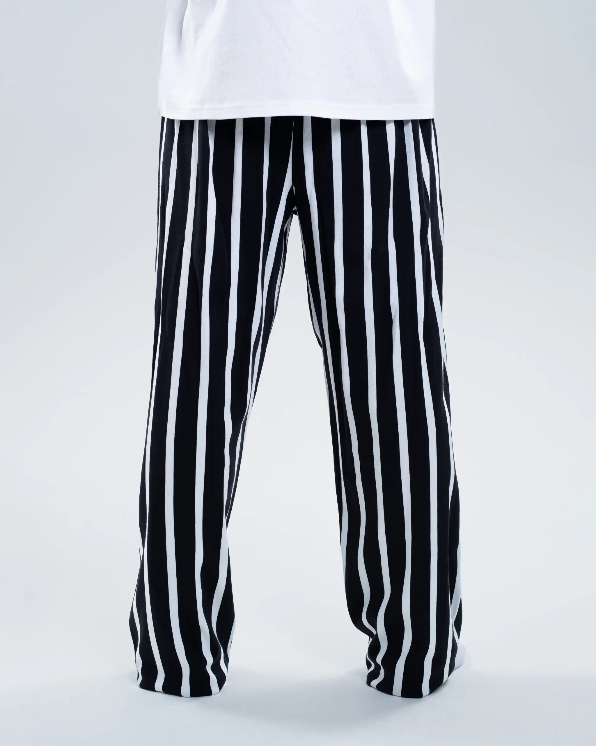 Newcastle United Adults Jingle Aal Howay Striped Pyjama Set