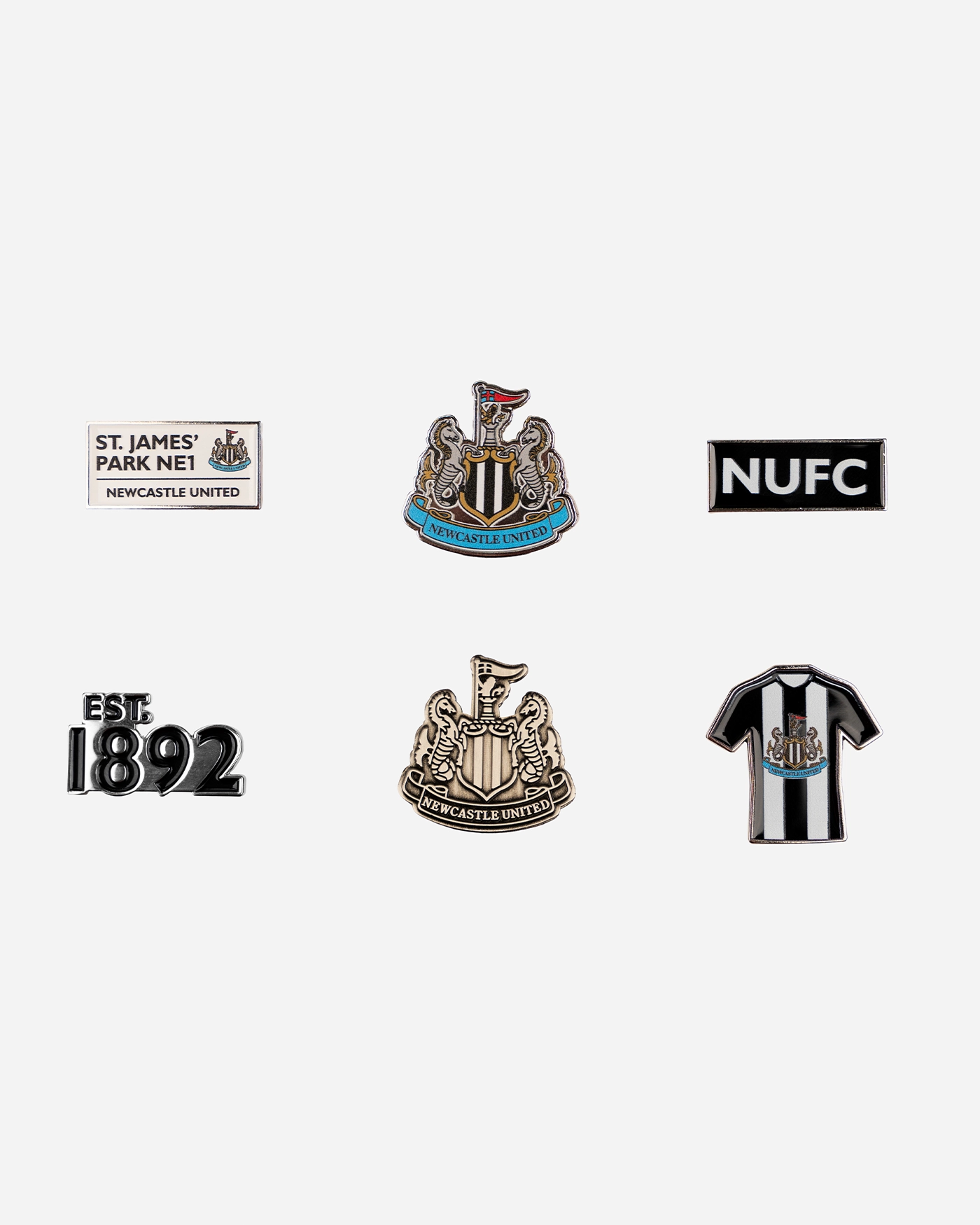 Newcastle United Assorted Badges Gift Set