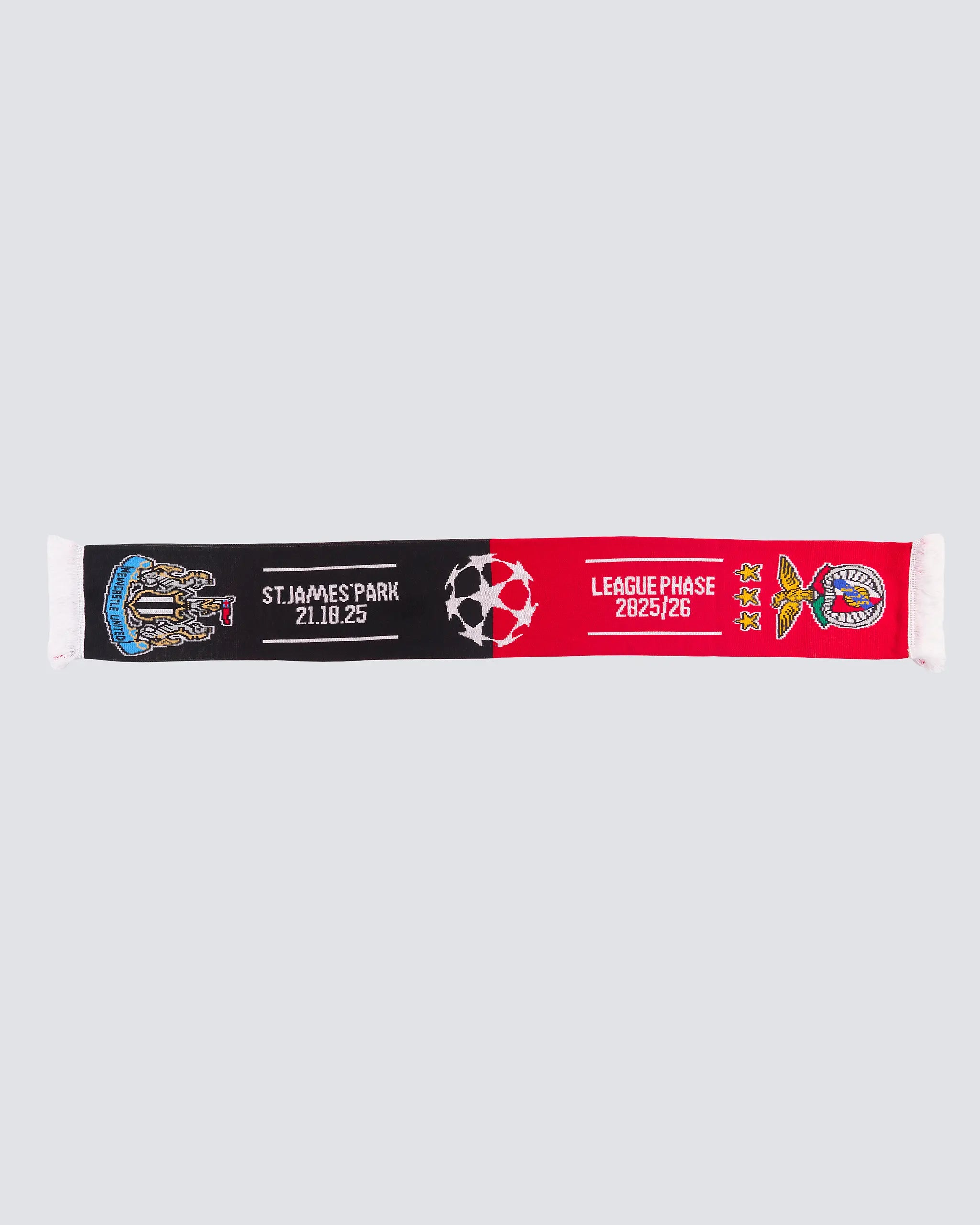 Newcastle United vs Benfica Scarf