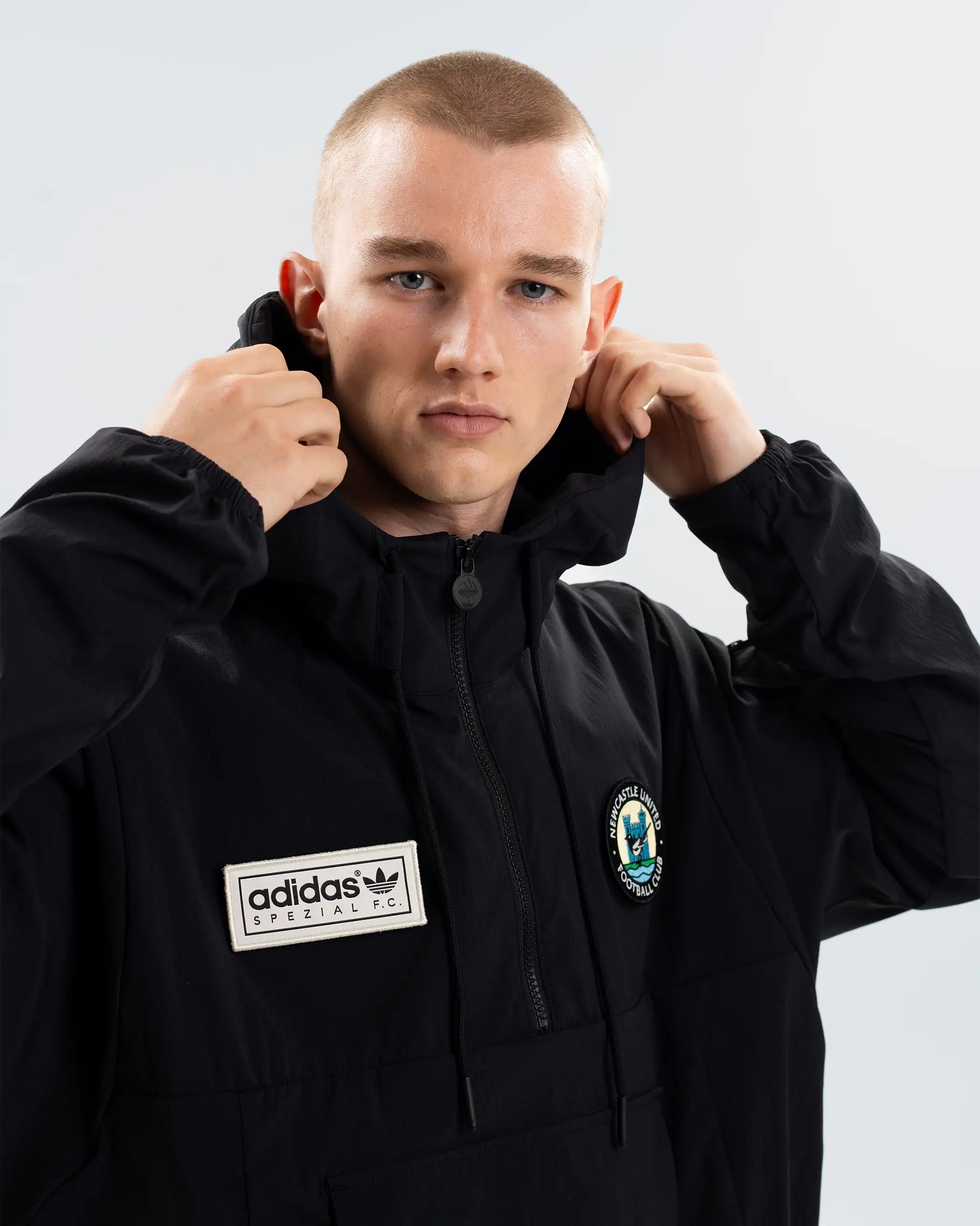 Newcastle United adidas SPZL F.C. Smock Jacket
