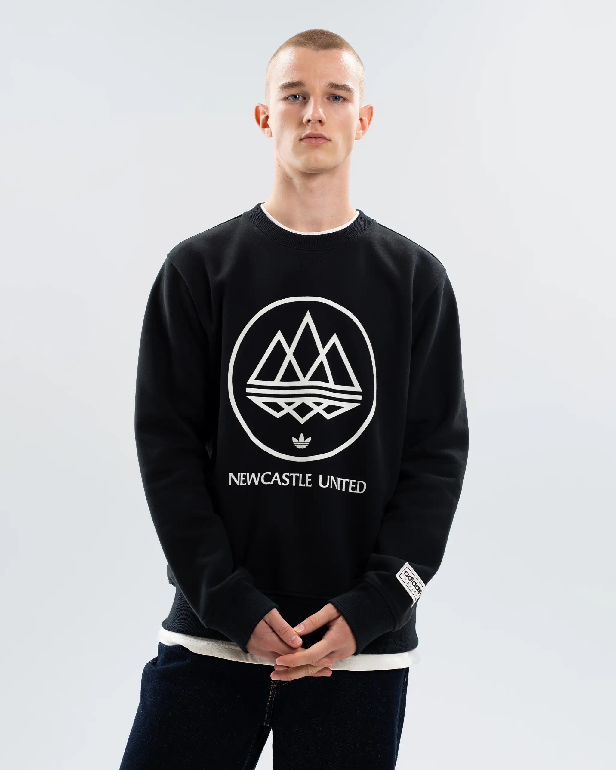 Newcastle United adidas SPZL F.C. Crew Neck Sweatshirt