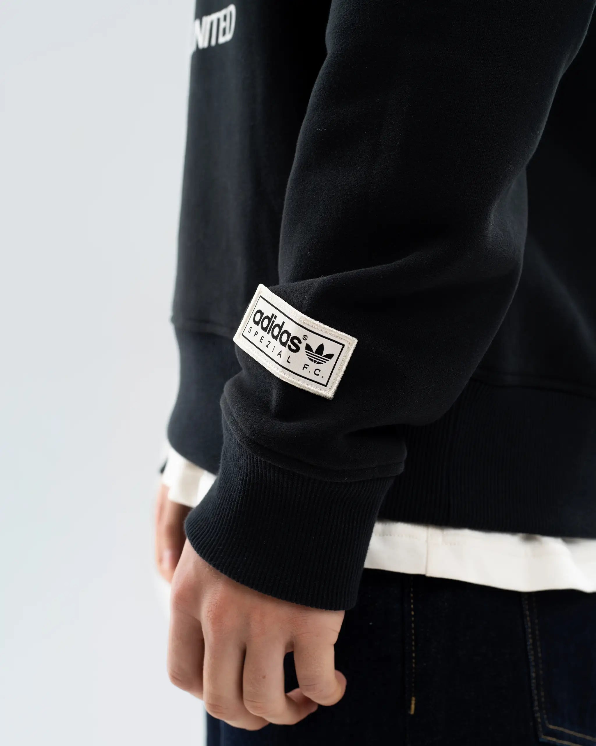 Newcastle United adidas SPZL F.C. Crew Neck Sweatshirt