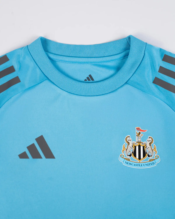 Newcastle United adidas 25/26 Players Range Kids' Blue Shirt