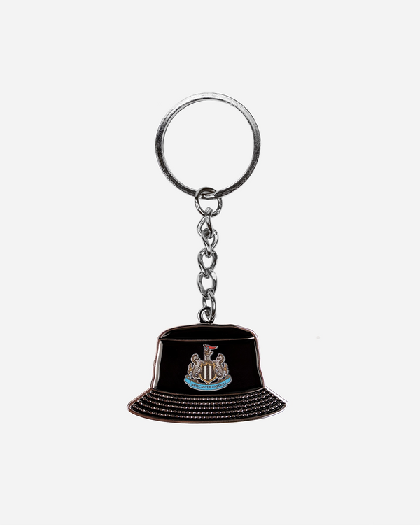 Newcastle United Bucket Hat Badge & Keyring Set