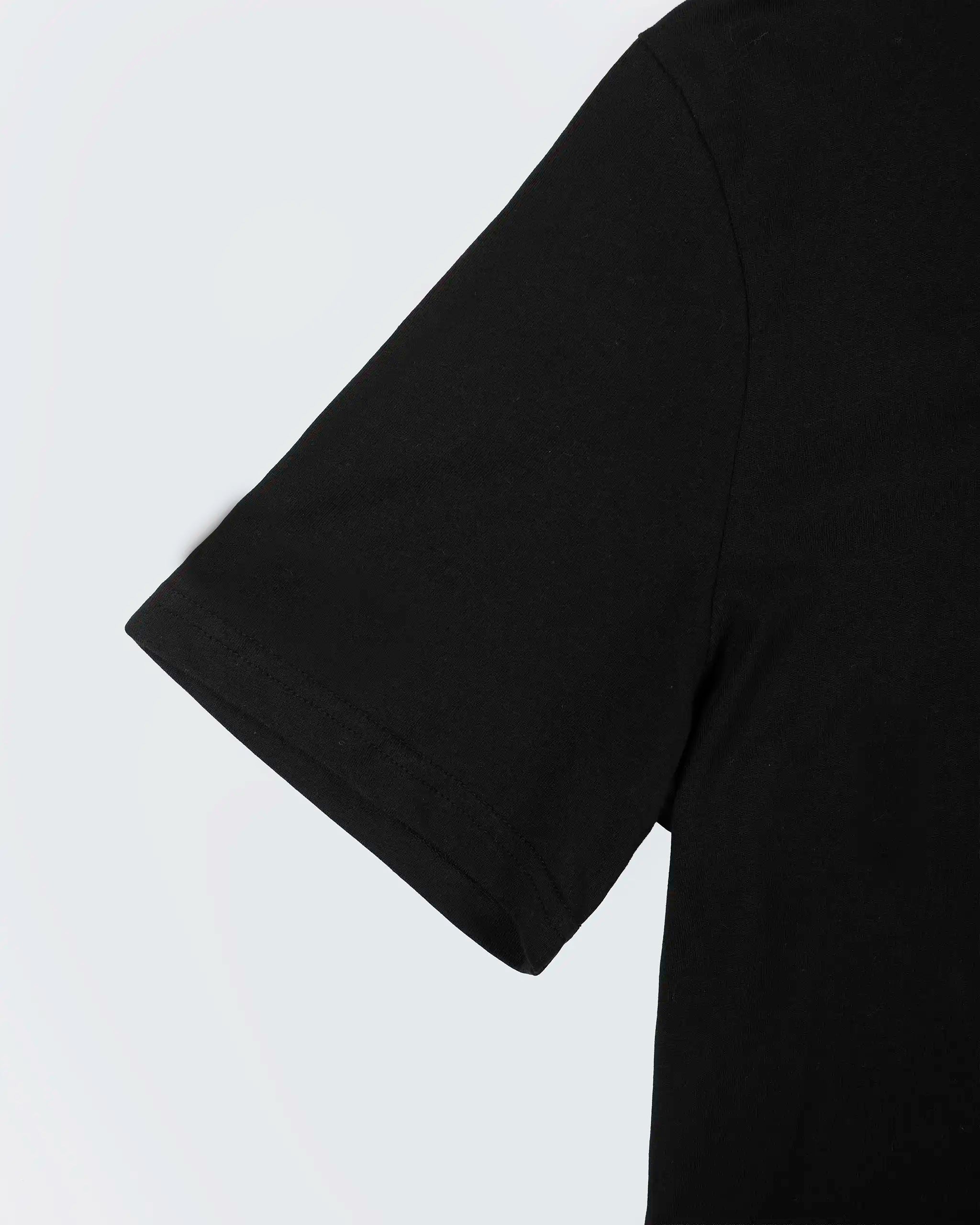 Newcastle United Champions League 25/26 Black T-Shirt