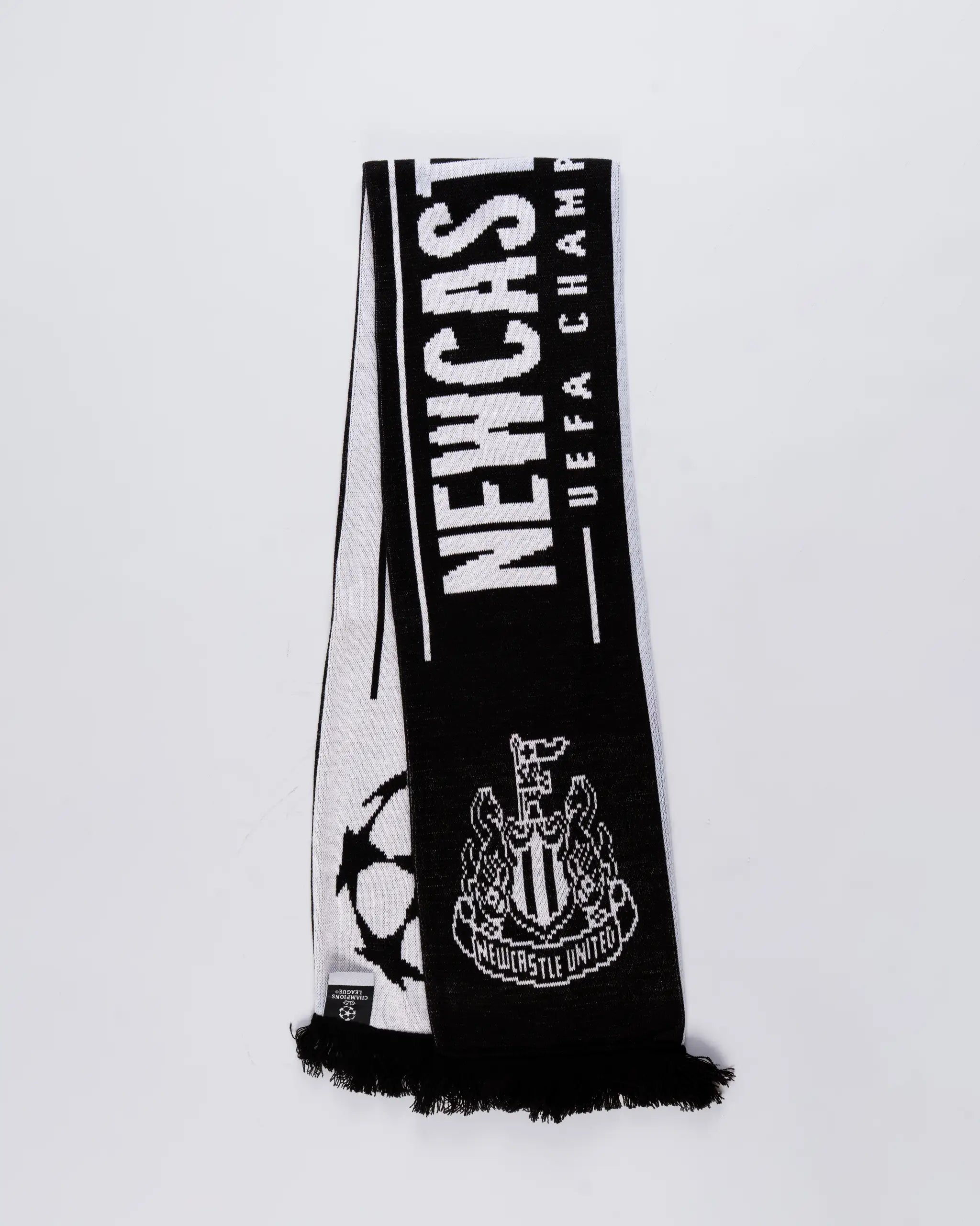 Newcastle United Champions League Jacquard Scarf