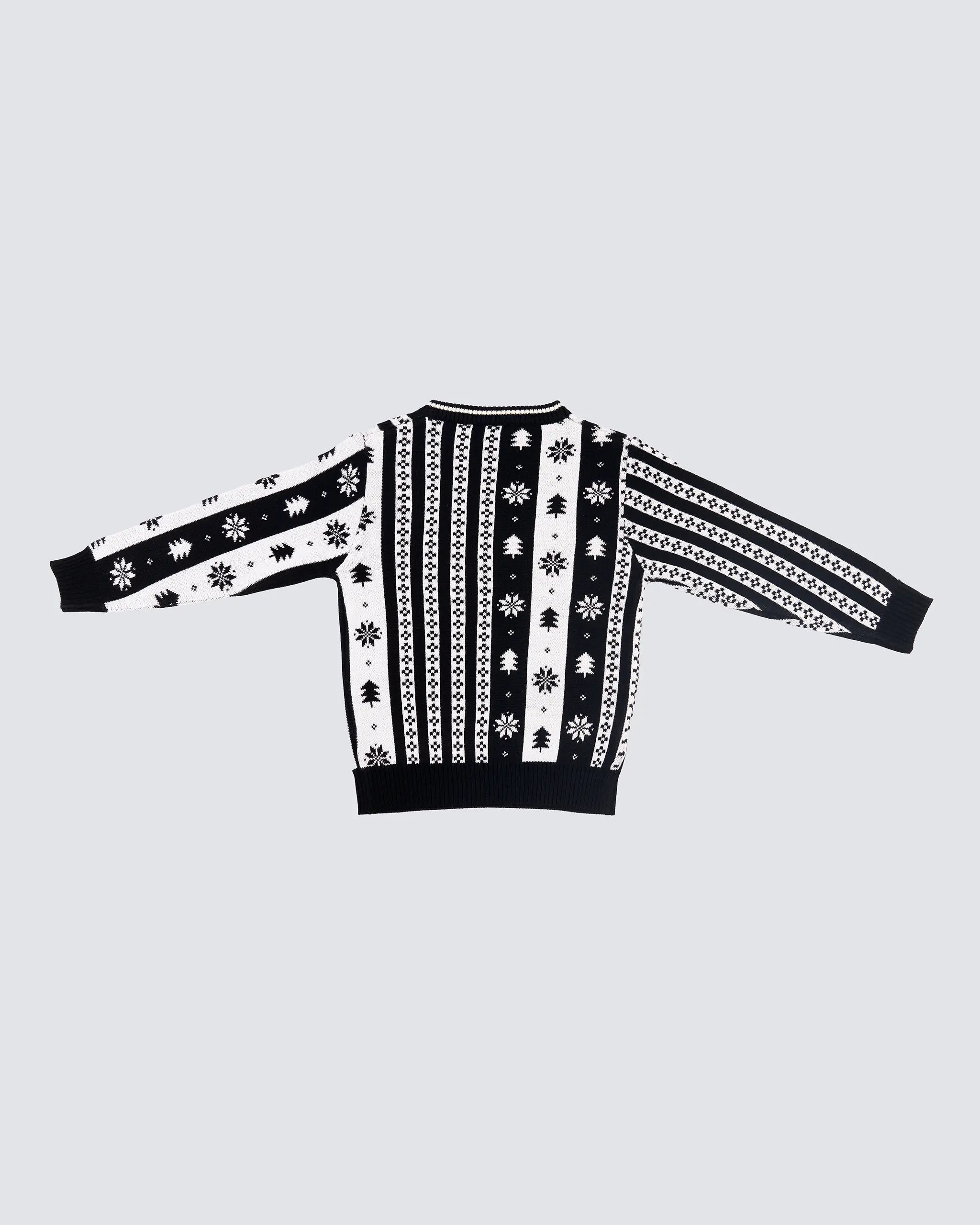 Newcastle United Kids Striped Christmas Jumper