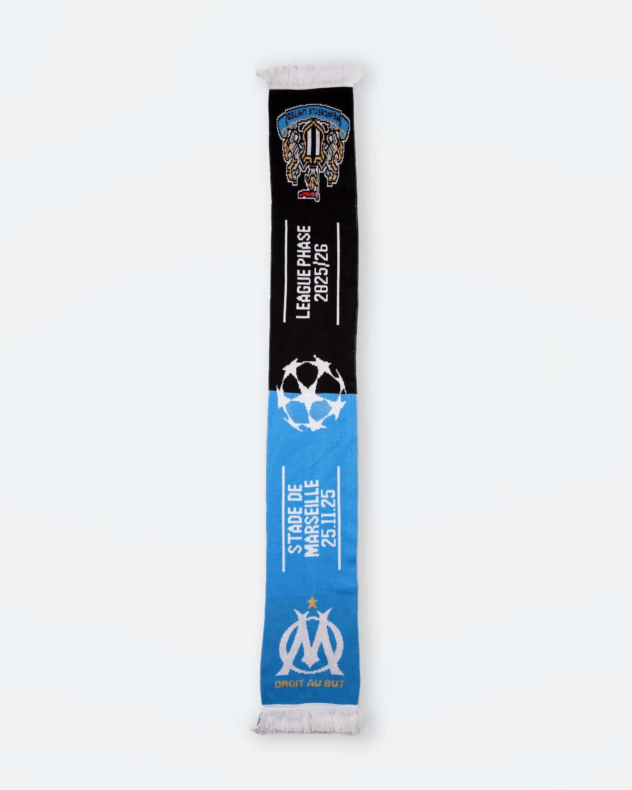 Newcastle United vs Marseille Scarf