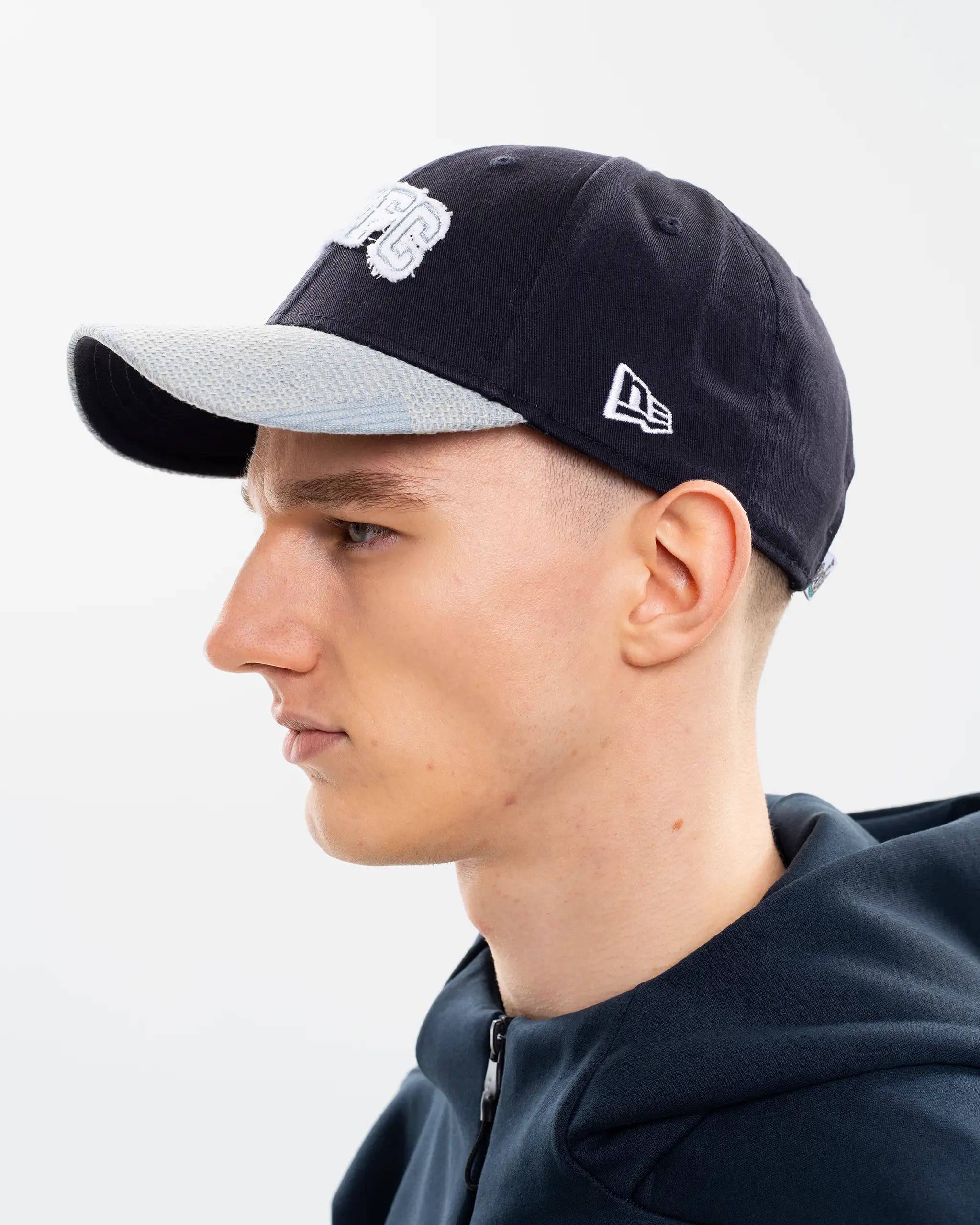 Newcastle United New Era Denim Blue 9FORTY Adjustable Cap