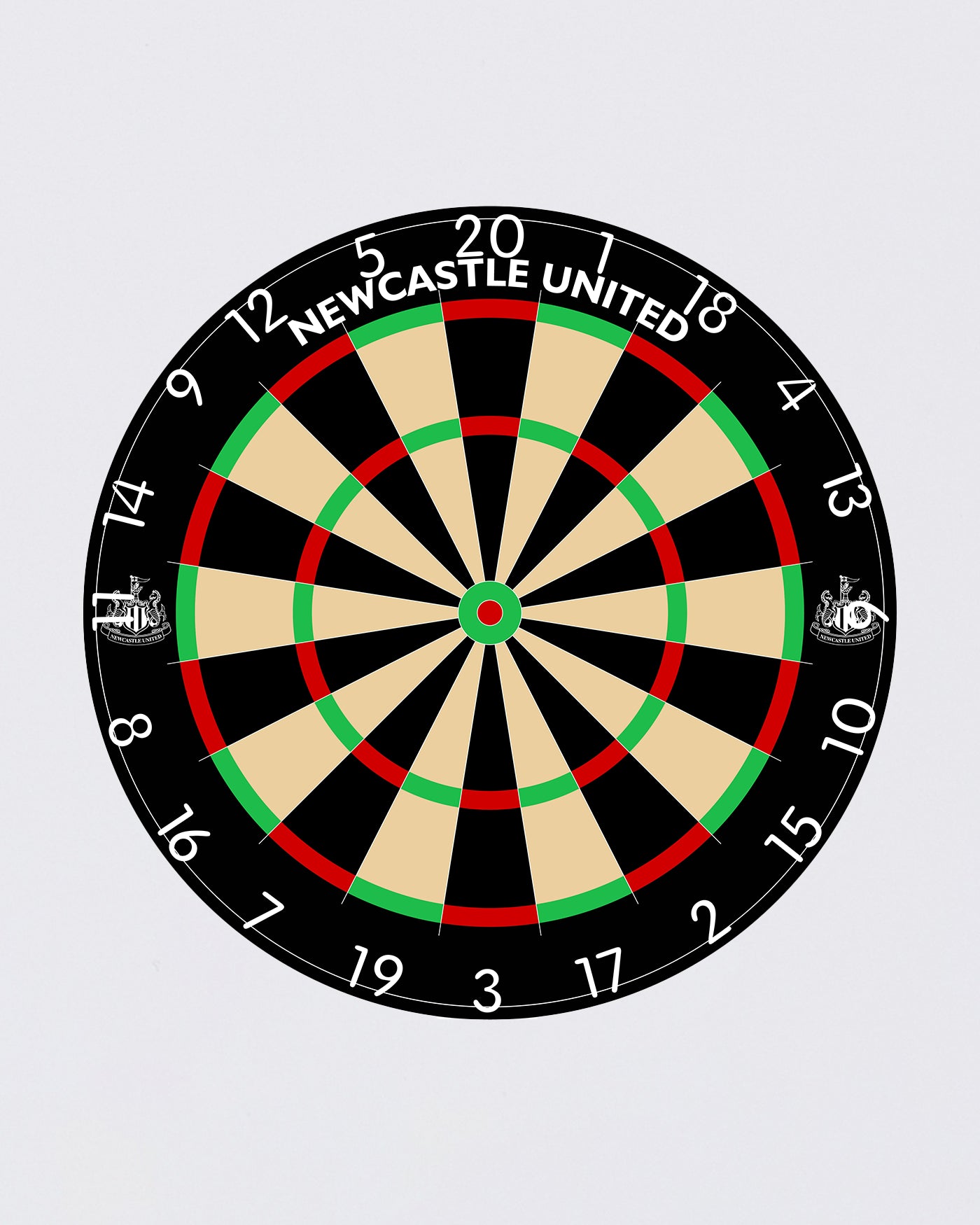 Newcastle United Dartboard