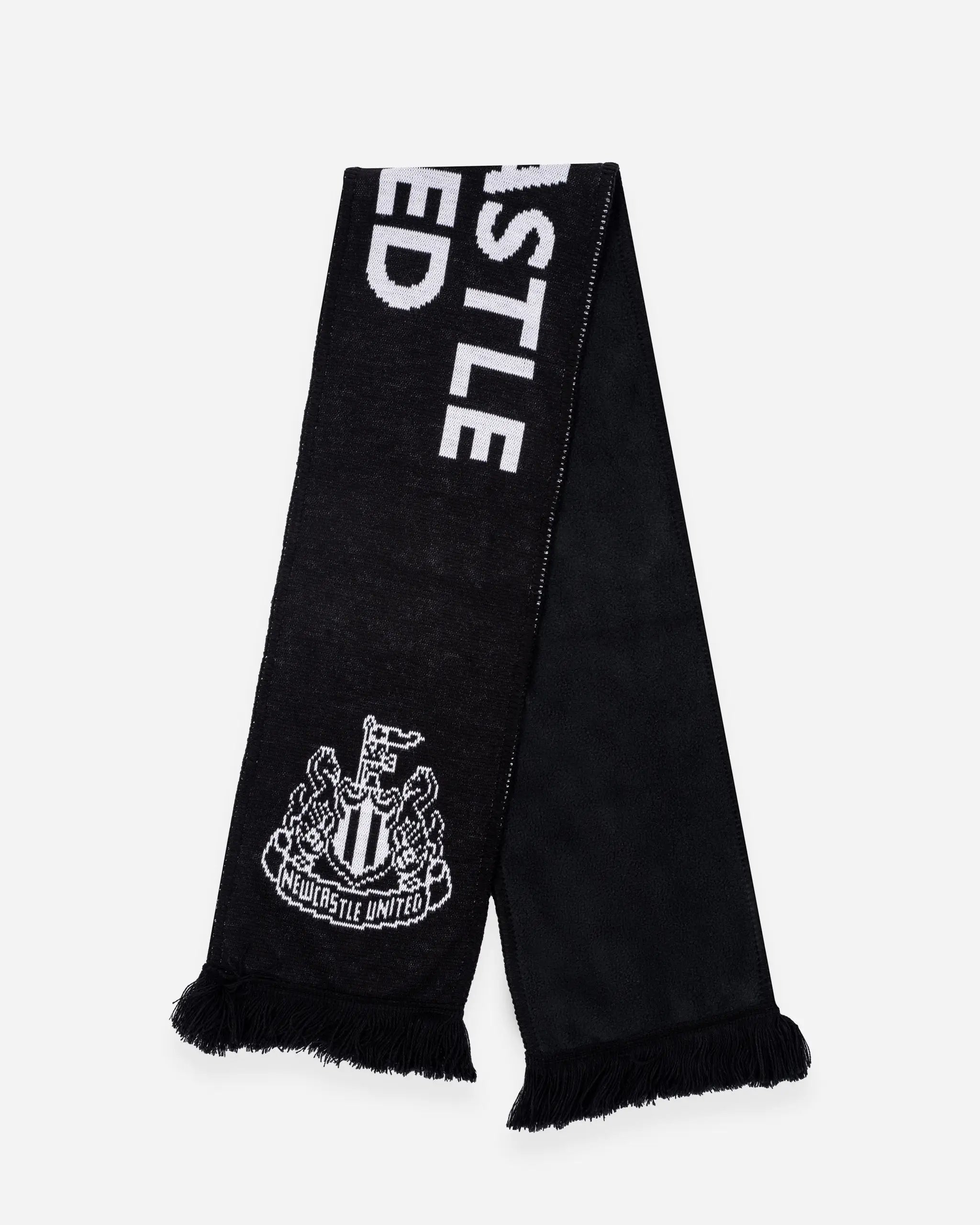 Newcastle United Black Fleece Scarf