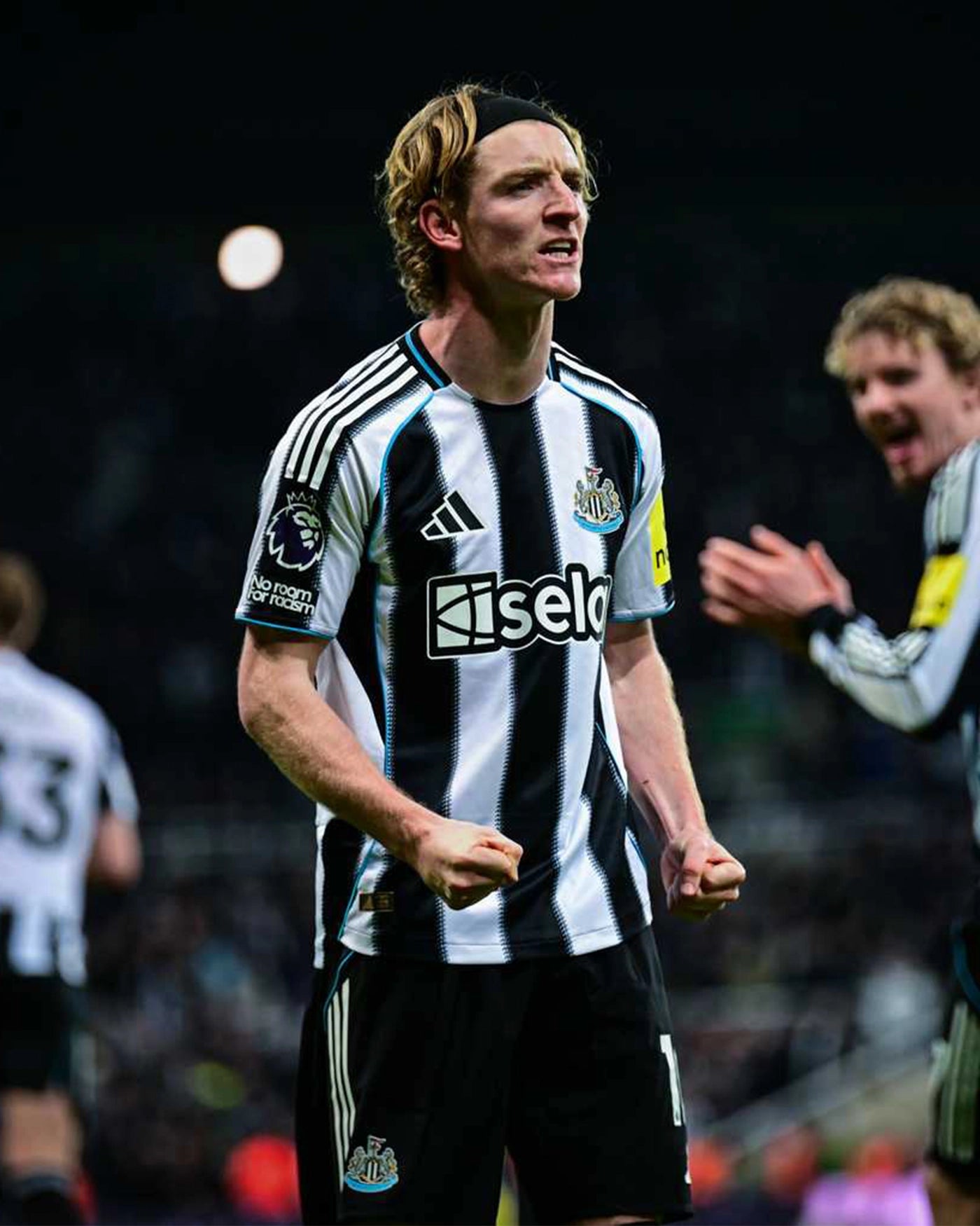 Newcastle United GORDON 25/26 Match Worn Shirt - Tottenham (H)