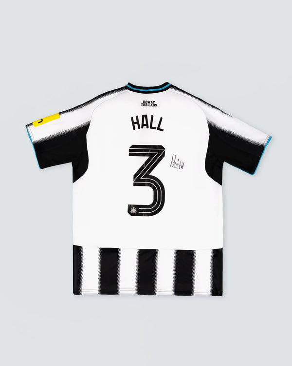 Newcastle United HALL 25/26 Boxed Home Signed Shirt