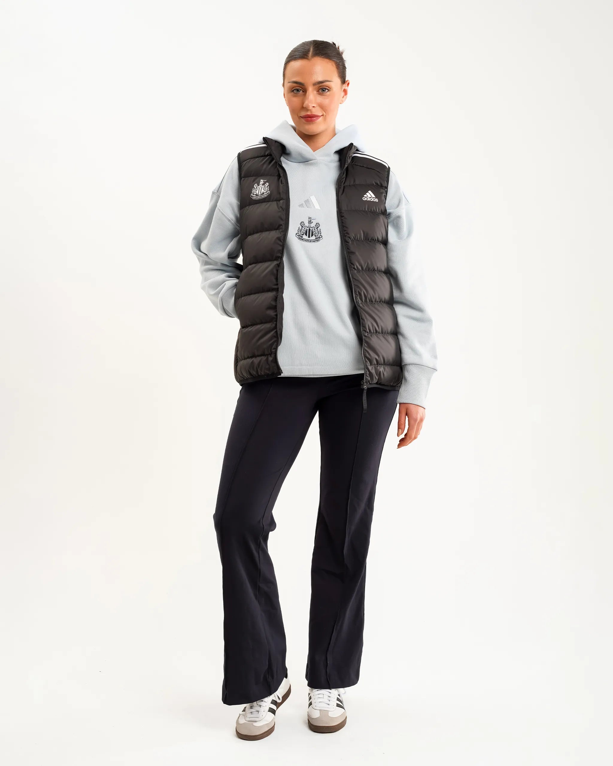 Newcastle United adidas Women's Essentials 3S Light Down Vest