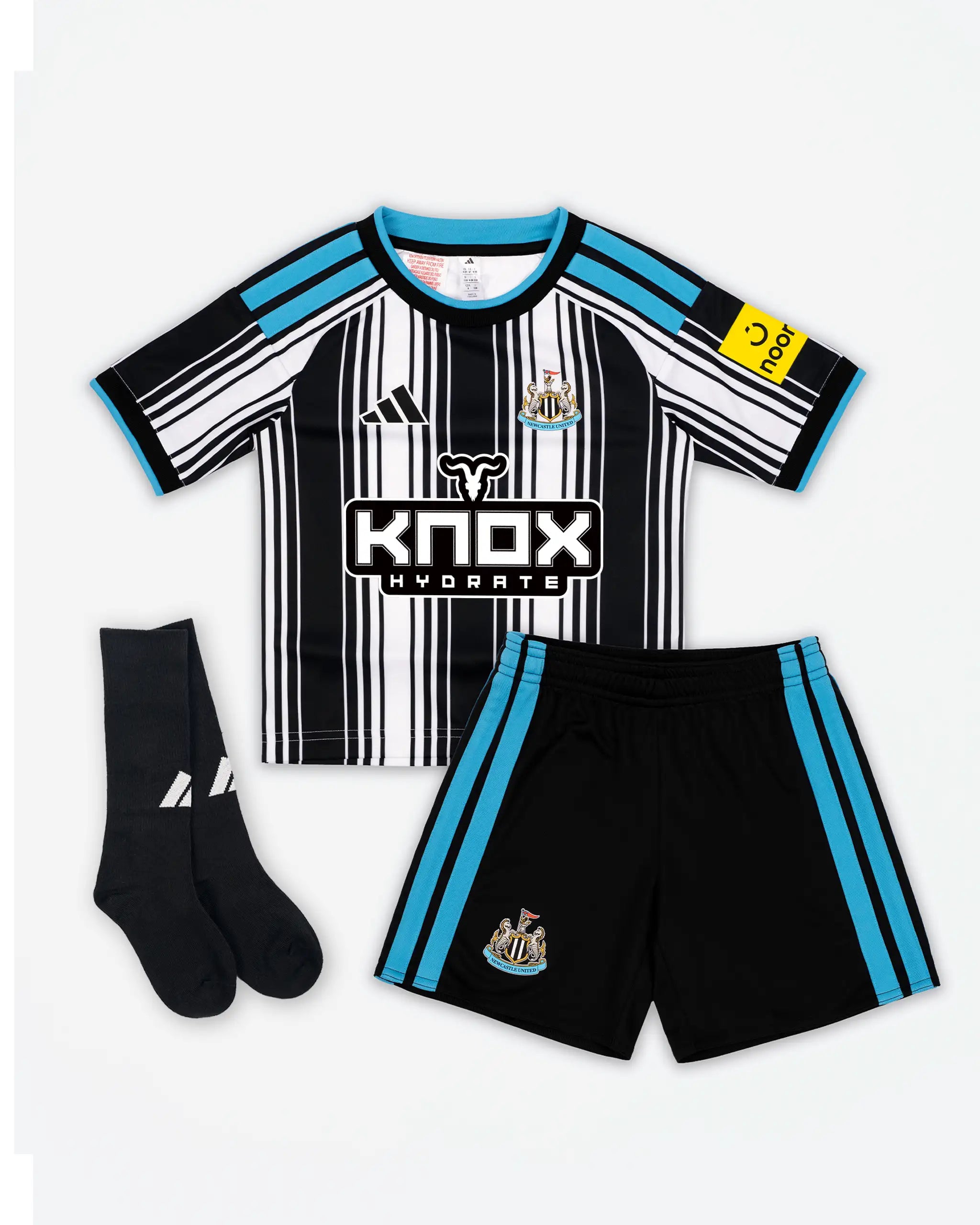 Newcastle United adidas 26/27 Home Mini Kit