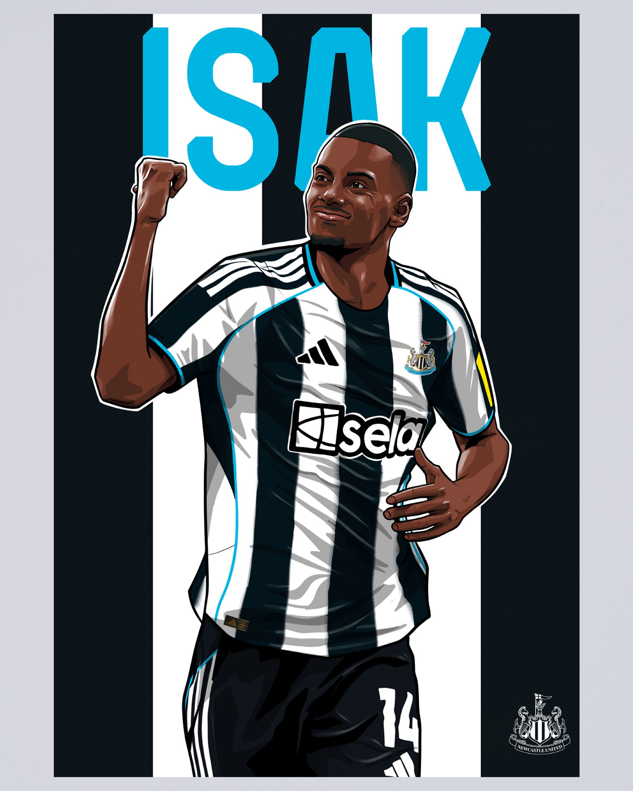 Newcastle United ISAK Poster