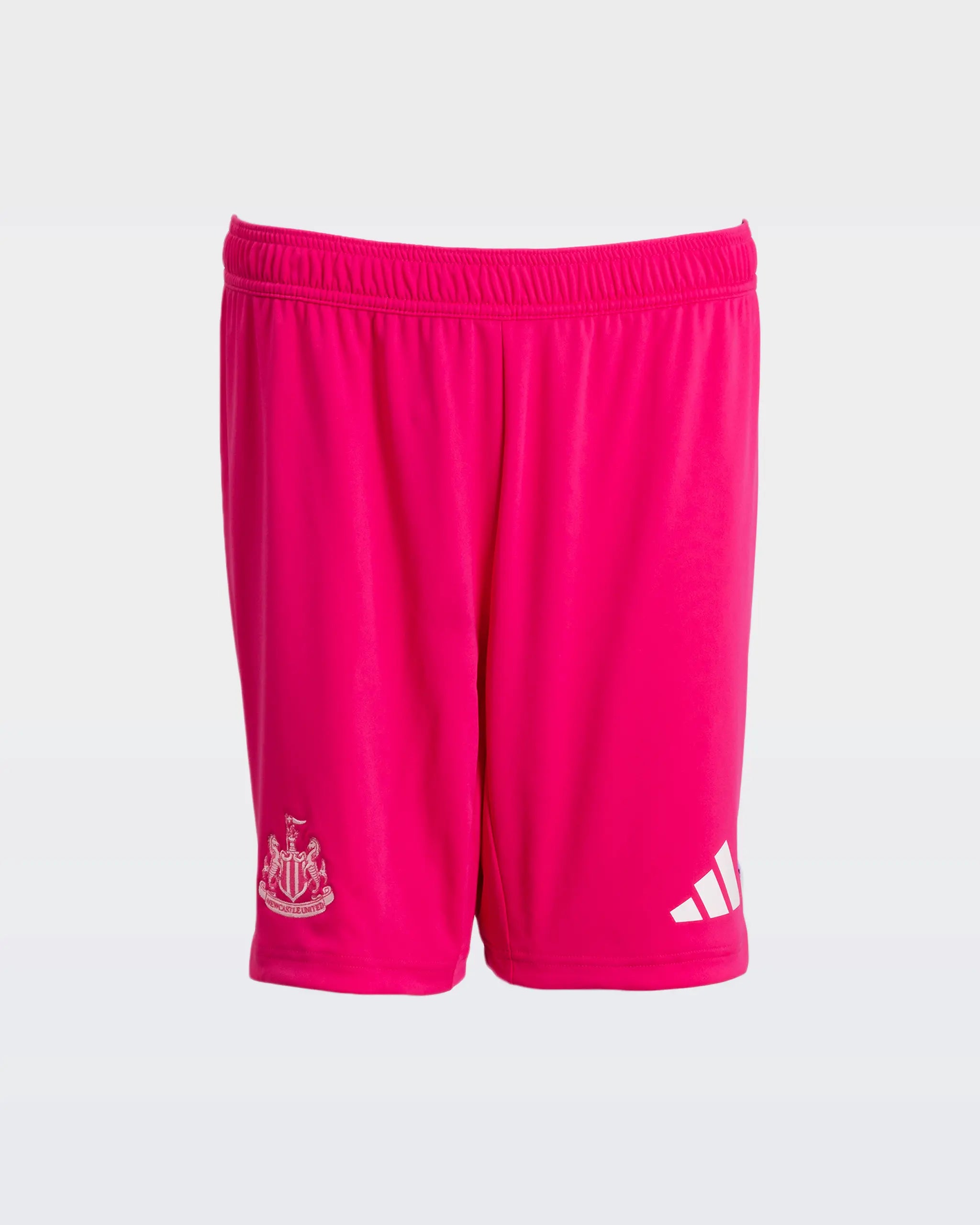 Newcastle United adidas Kids Pink 24 25 Goalkeeper Shorts