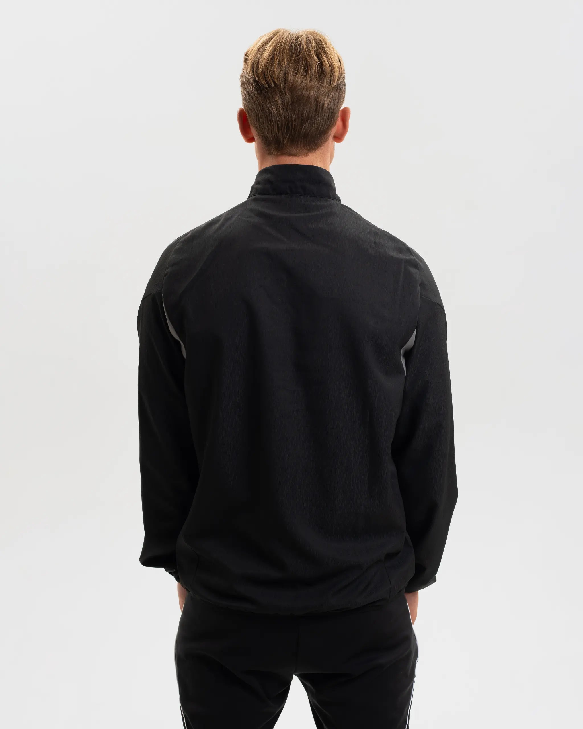 Newcastle United adidas 25/26 Coach's Black Edition Presentation Jacket