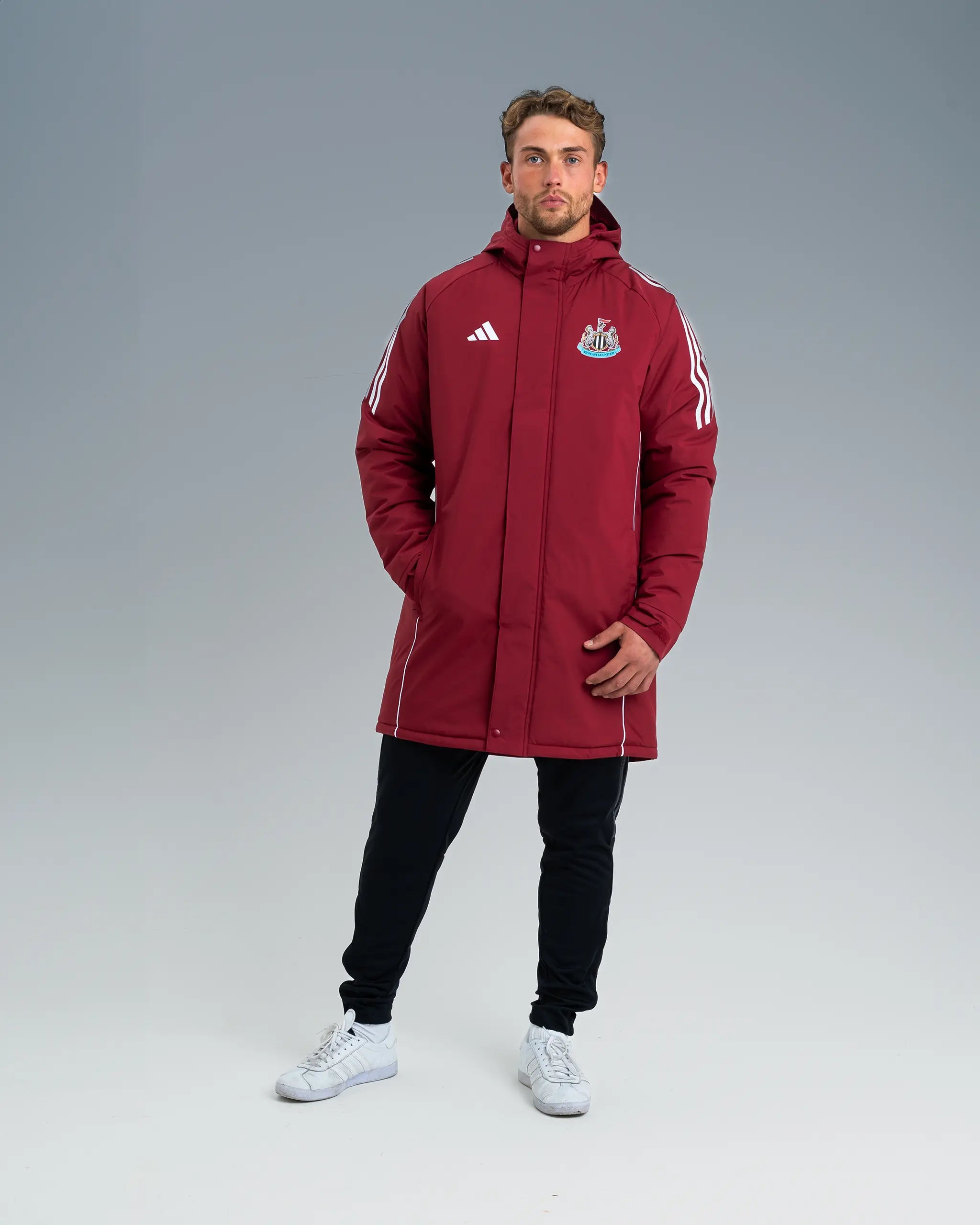 Parka de football adidas clearance