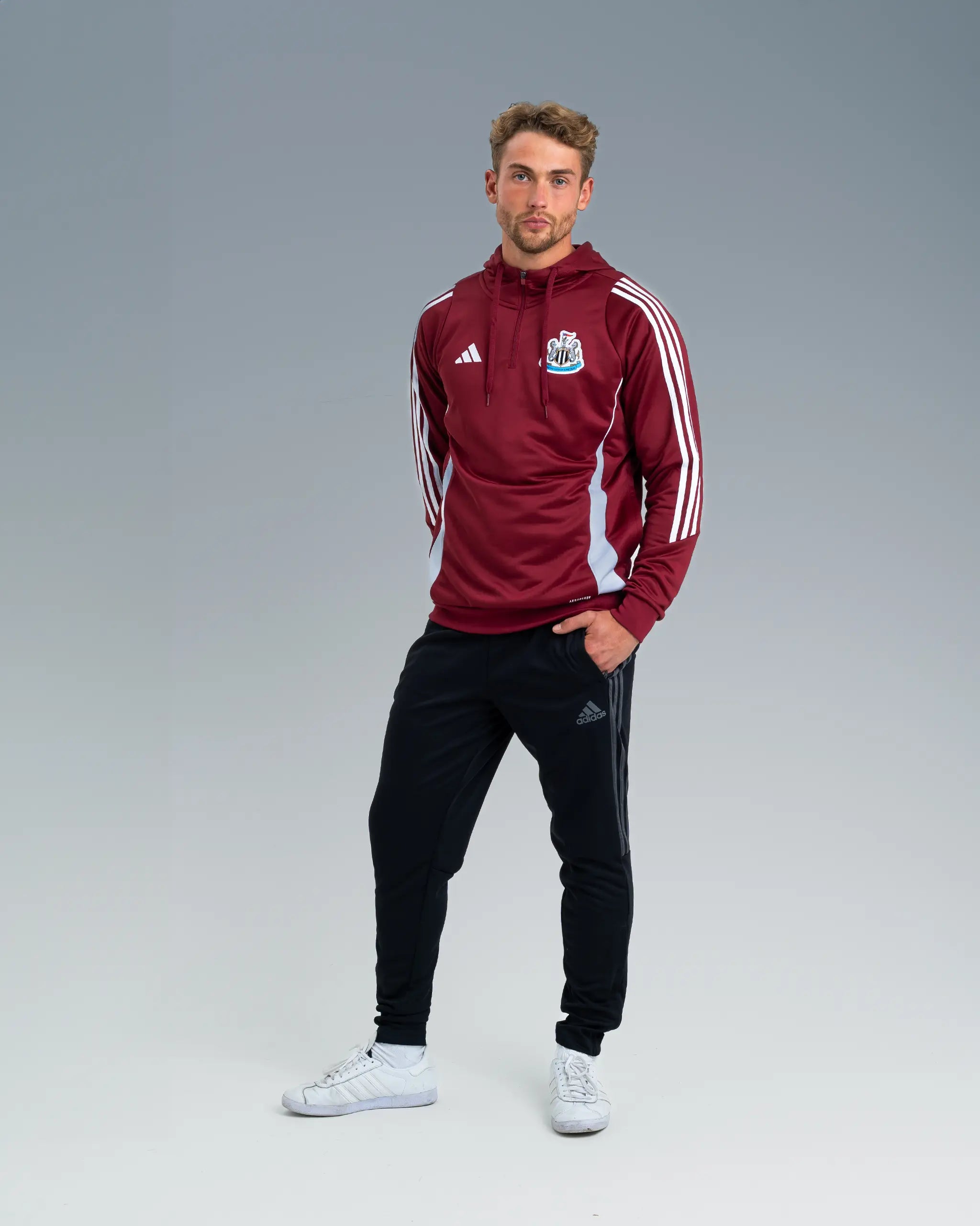 Newcastle United adidas 24 25 Players Training Hoodie