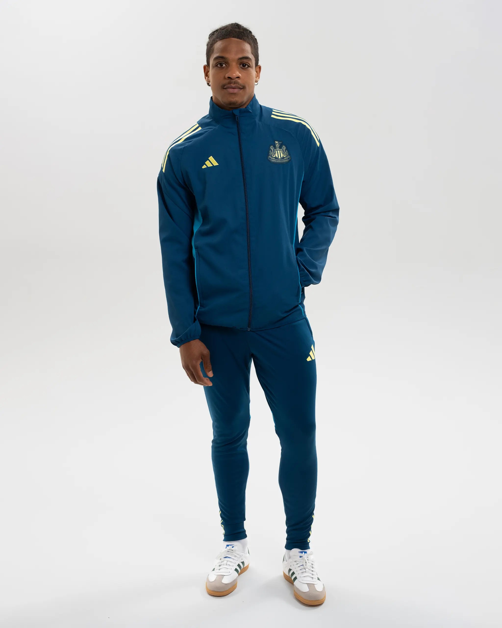 Newcastle United adidas 25/26 Coach's Range Presentation Jacket