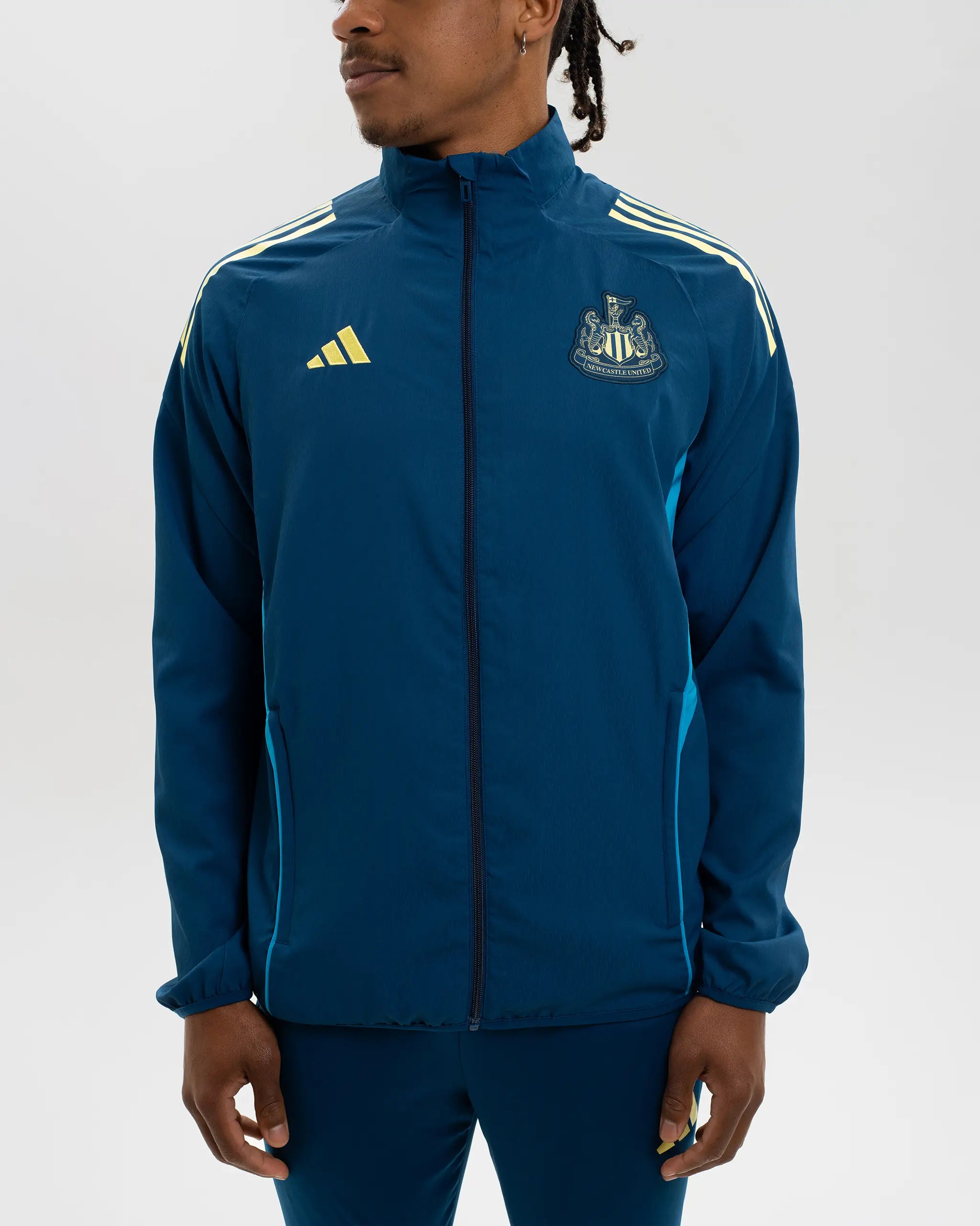Newcastle United adidas 25/26 Coach's Range Presentation Jacket