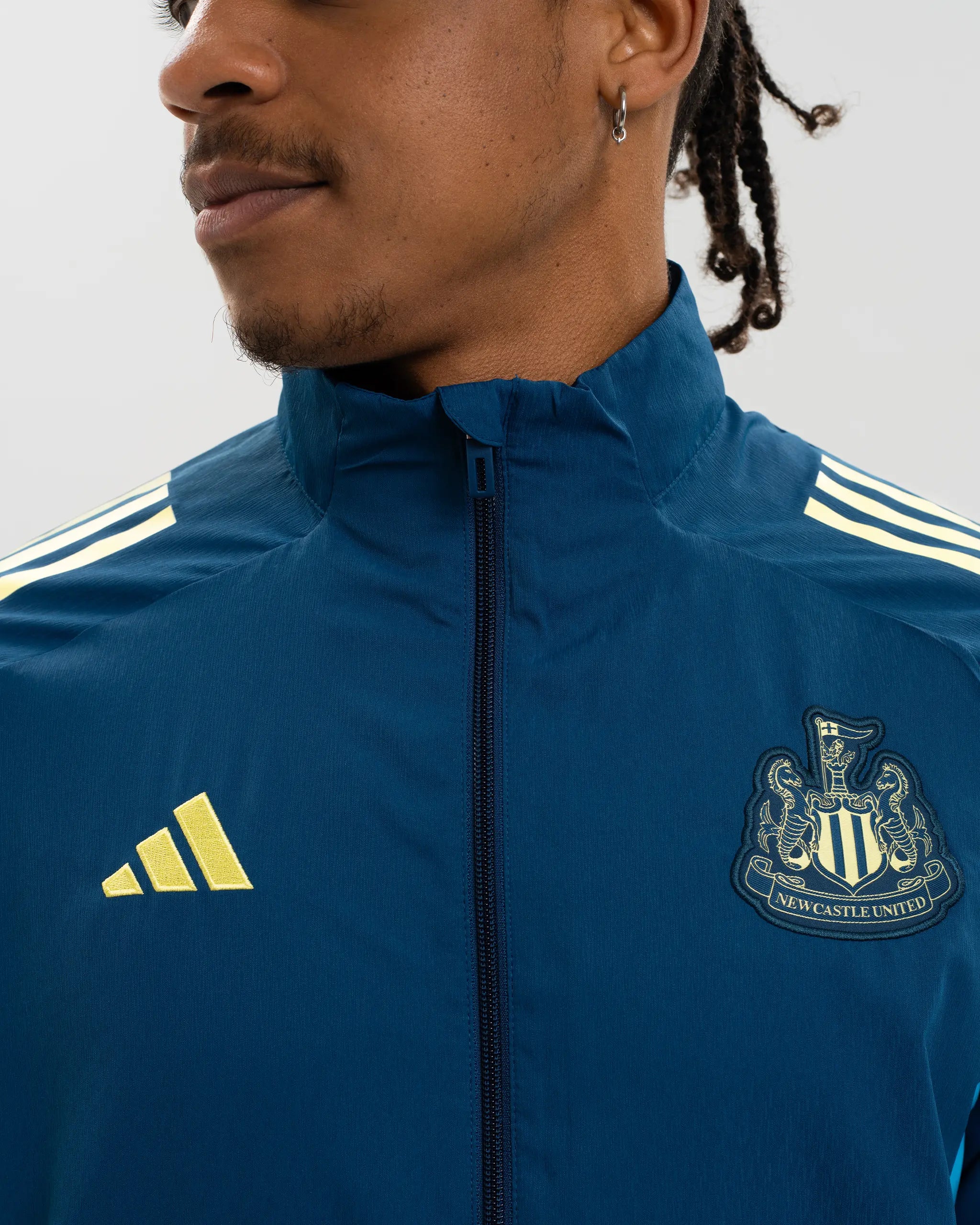 Newcastle United adidas 25/26 Coach's Range Presentation Jacket