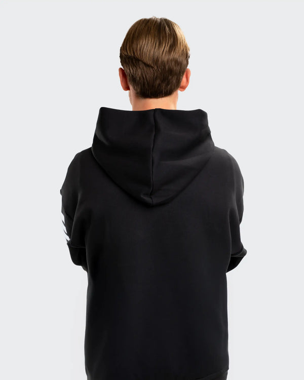 Newcastle United adidas Men's Black 3-Stripe Hoodie