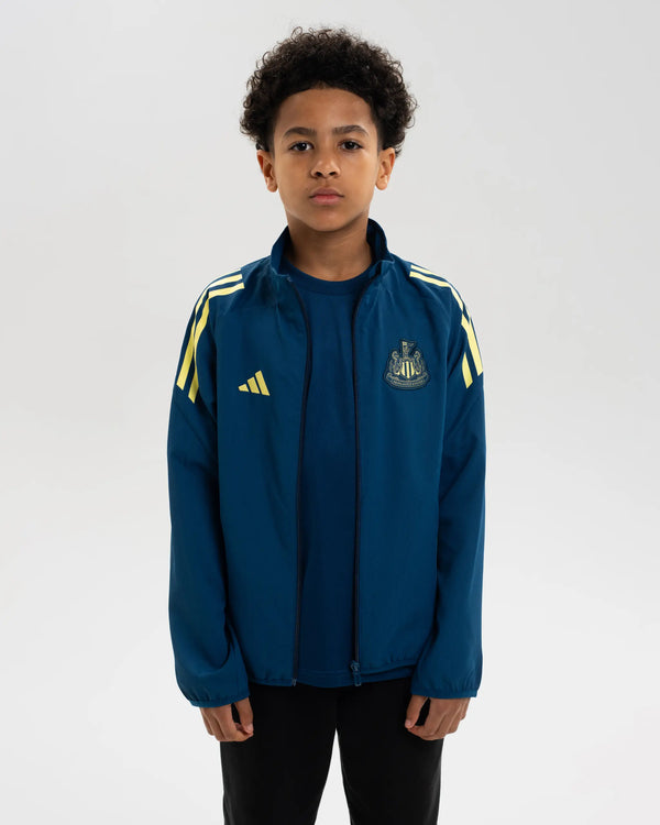 Newcastle United adidas 25/26 Coach's Range Kids' Presentation Jacket