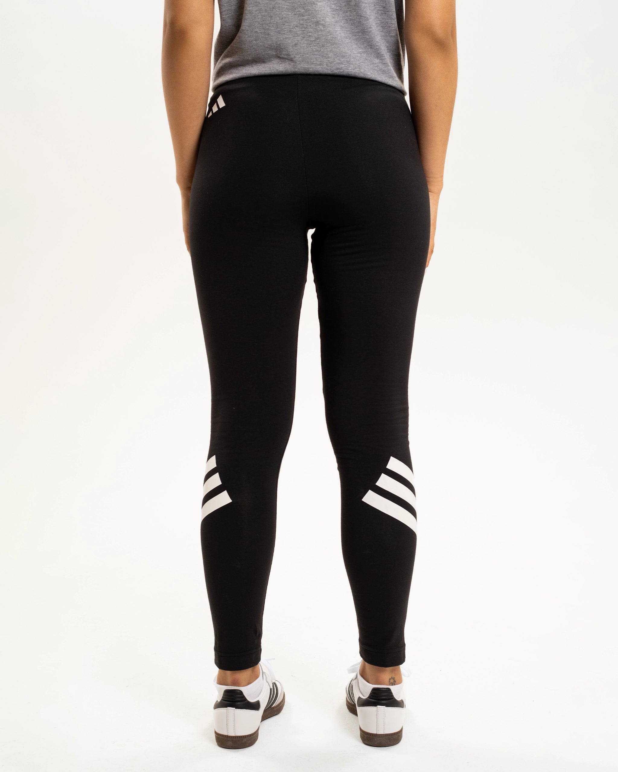 Newcastle United adidas Women's 3-Stripe Black Leggings