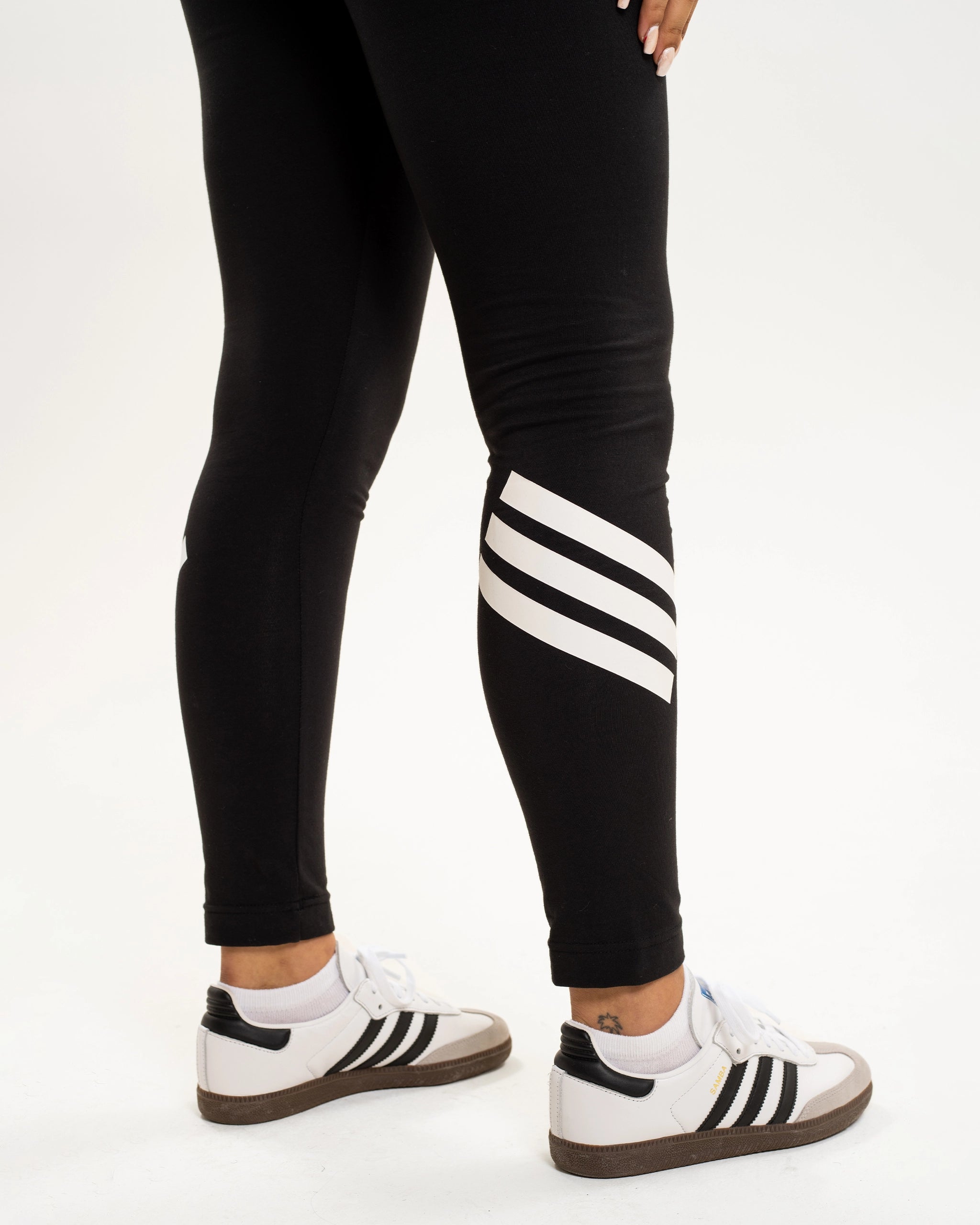 Newcastle United adidas Women's 3-Stripe Black Leggings