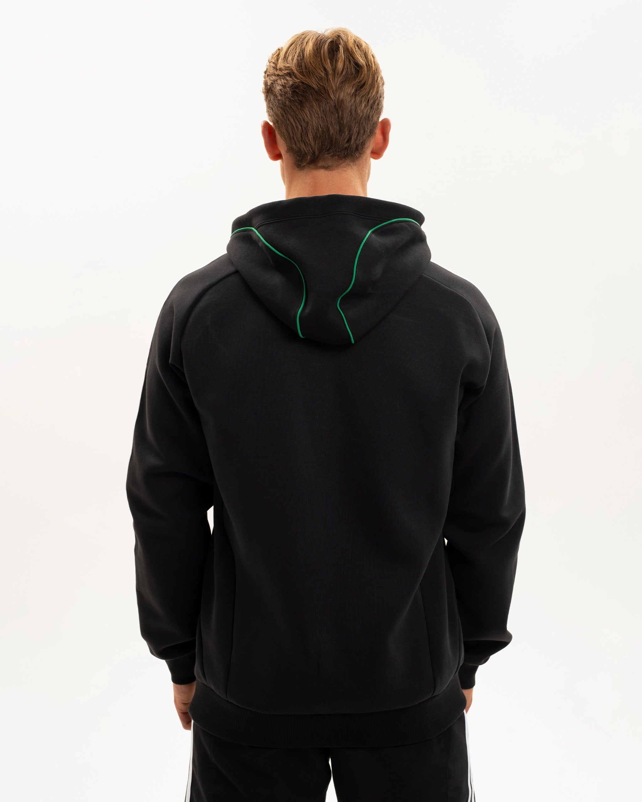 Newcastle United adidas Men's Urban Purist Black Doubleknit Hoodie