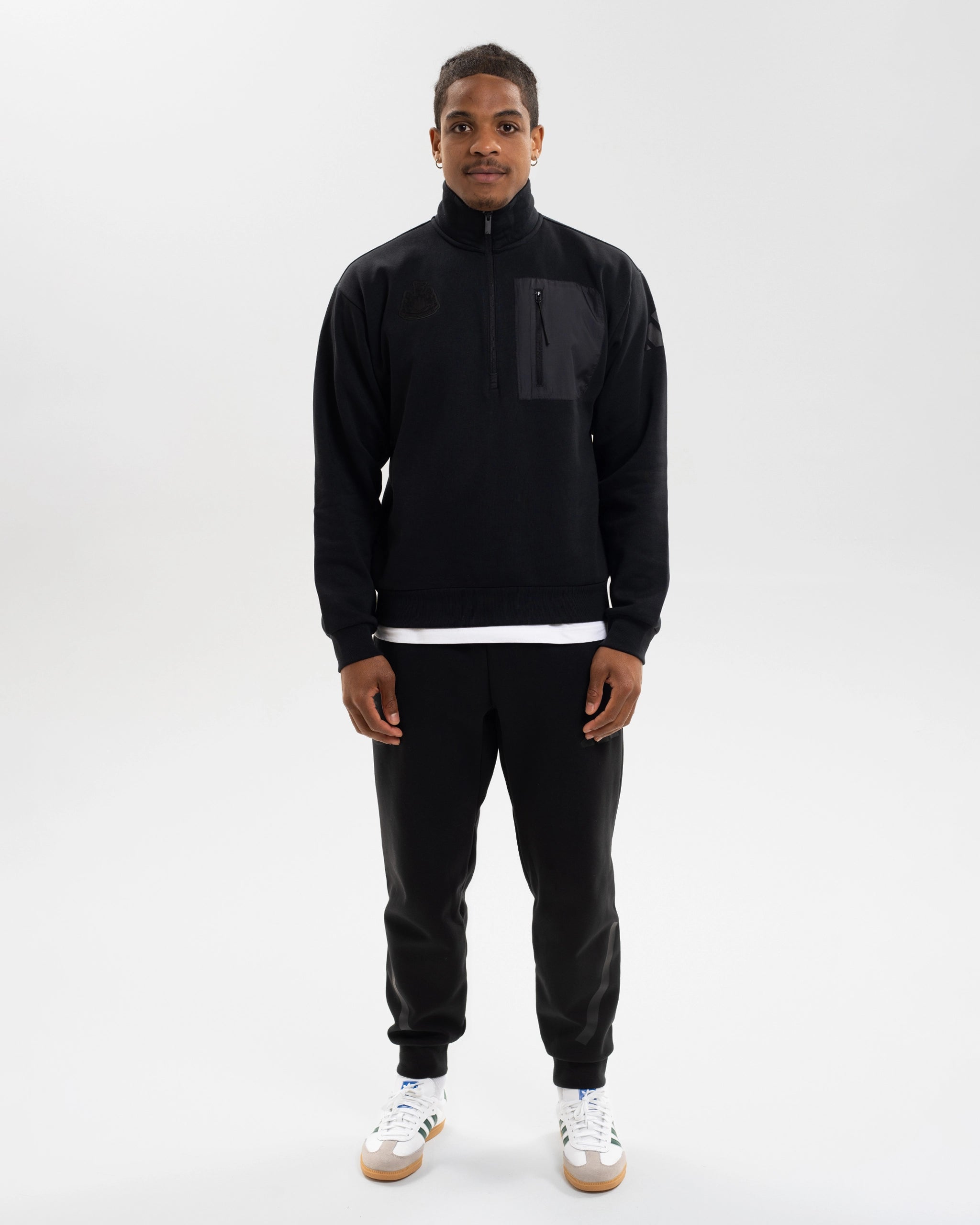 Newcastle United adidas Men's Black Sweatshirt