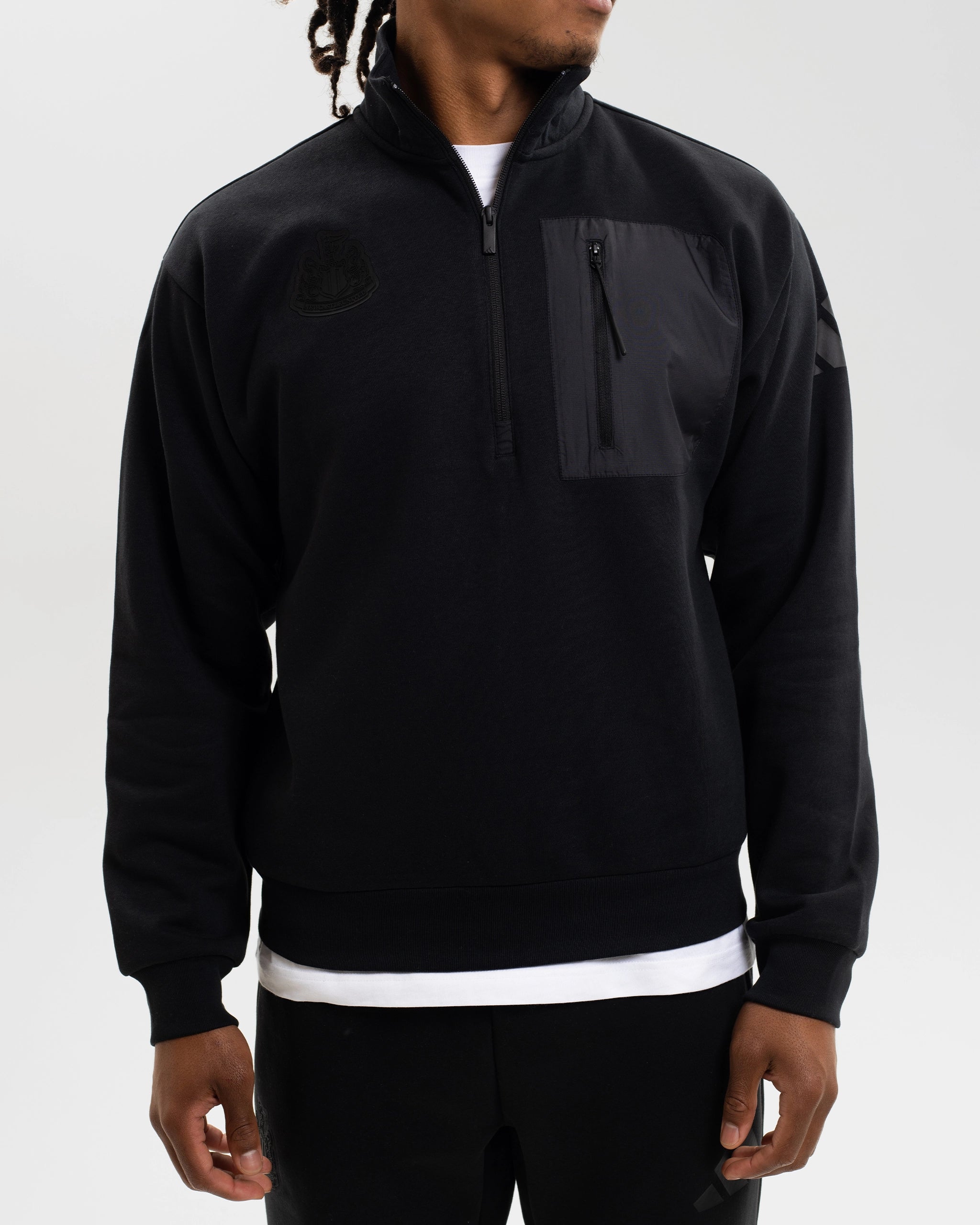 Newcastle United adidas Men's Black Sweatshirt