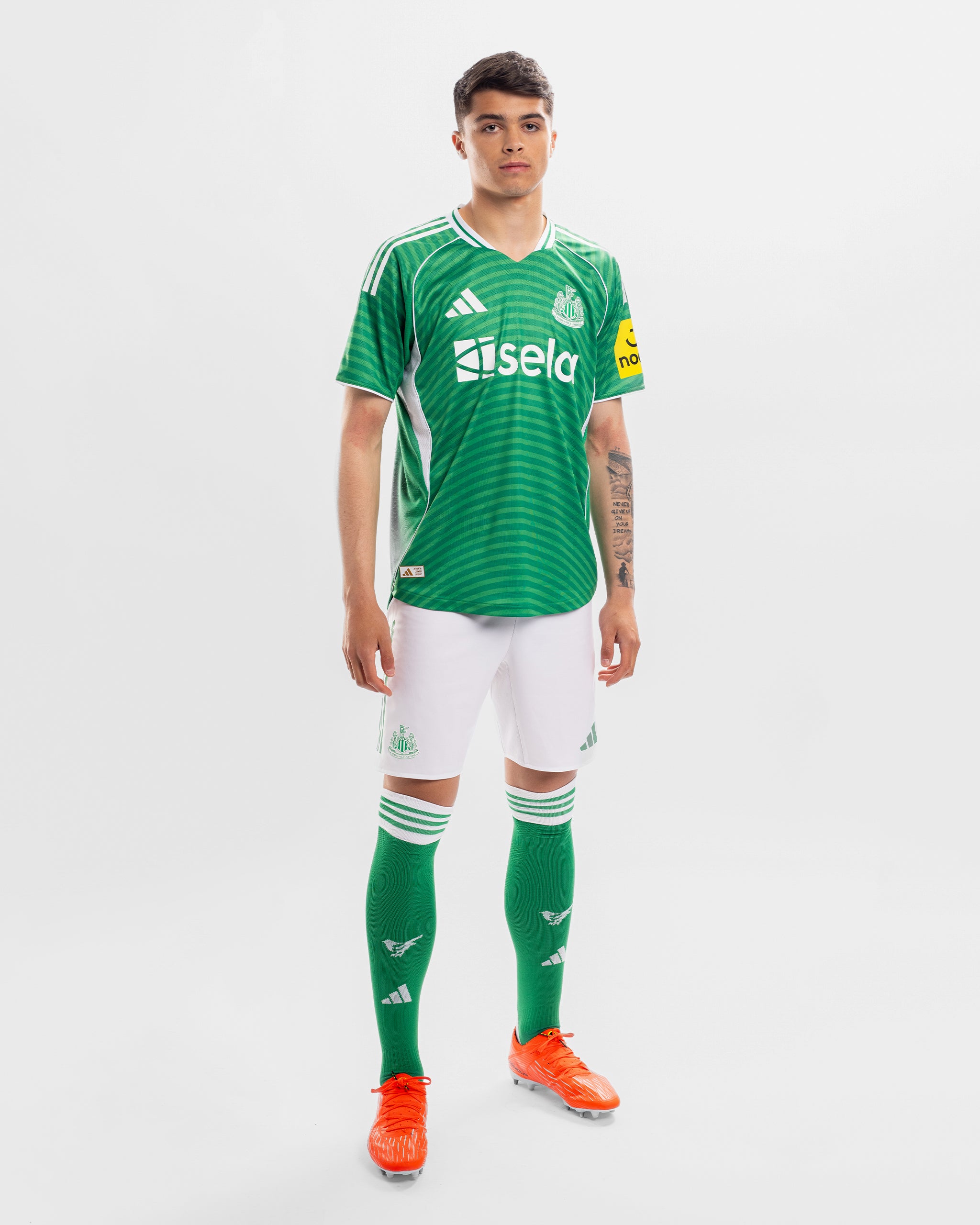 Newcastle United adidas 25/26 Authentic Away Shirt